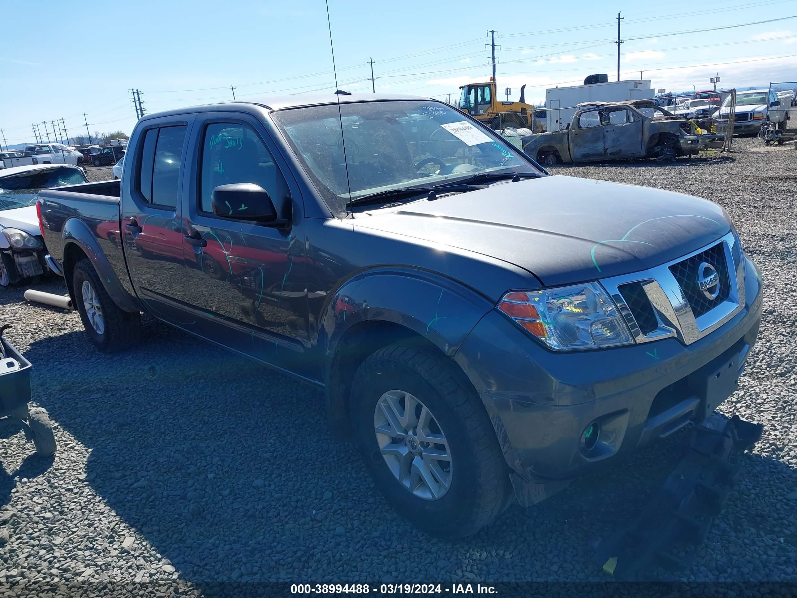 nissan navara (frontier) 2018 1n6ad0fv8jn722071