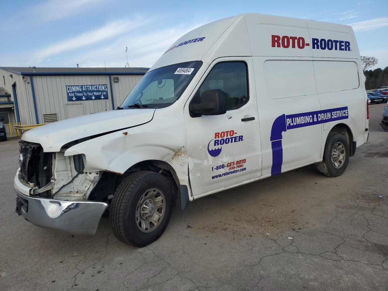 nissan nv2500 2013 1n6af0ly0dn113716