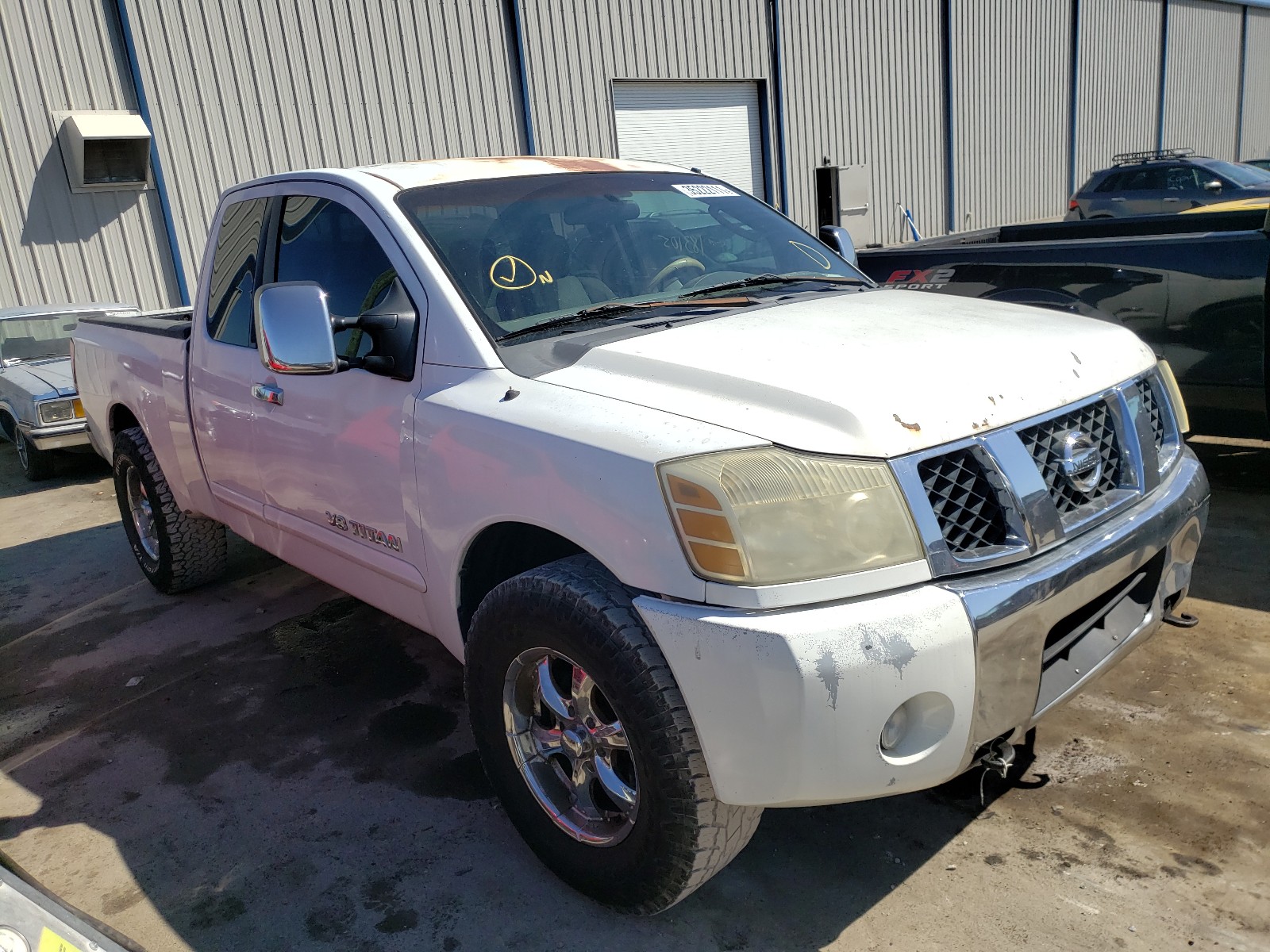 nissan titan xe 2005 1n6ba06a05n534256