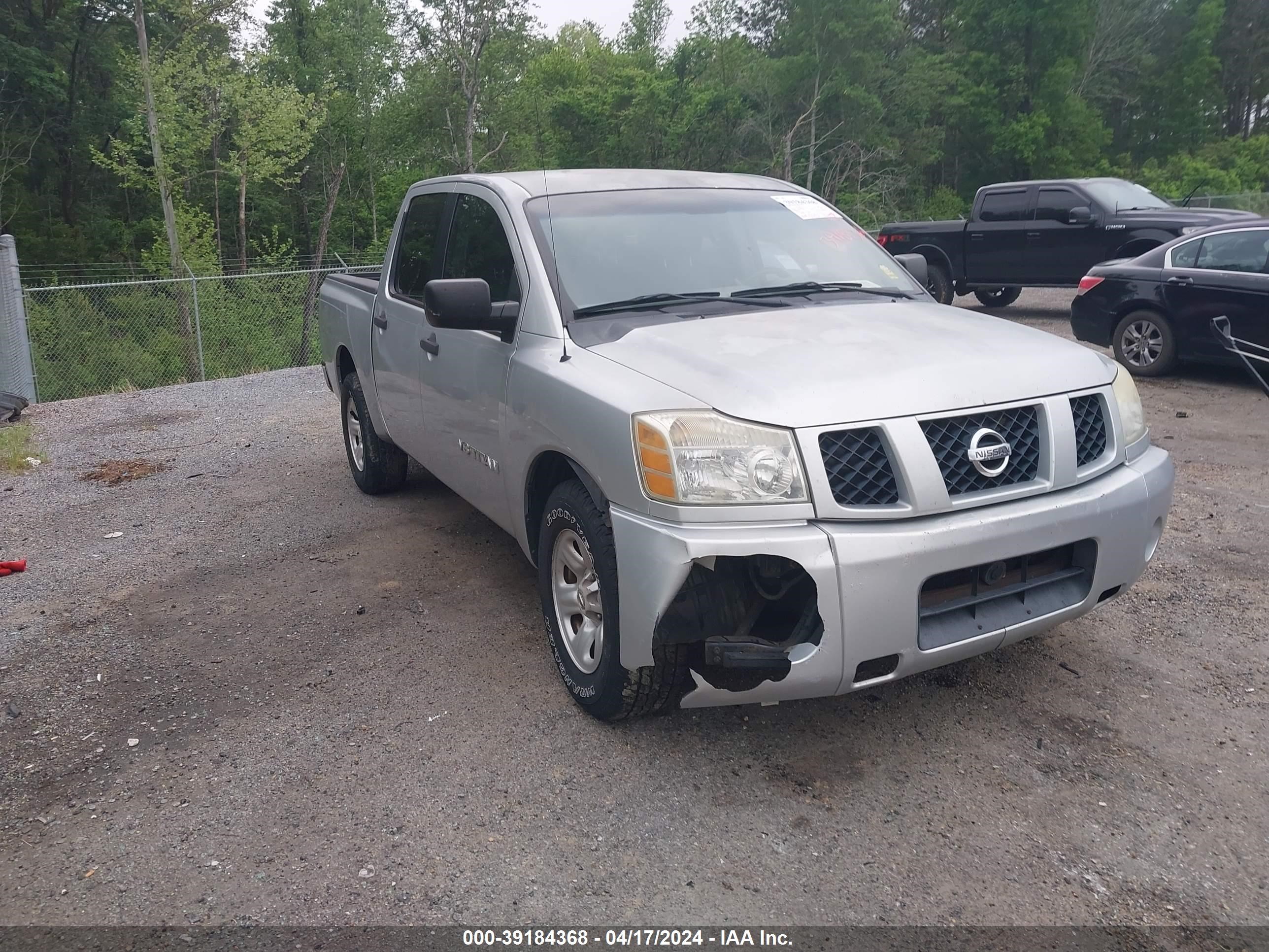 nissan titan 2005 1n6ba07a05n538757