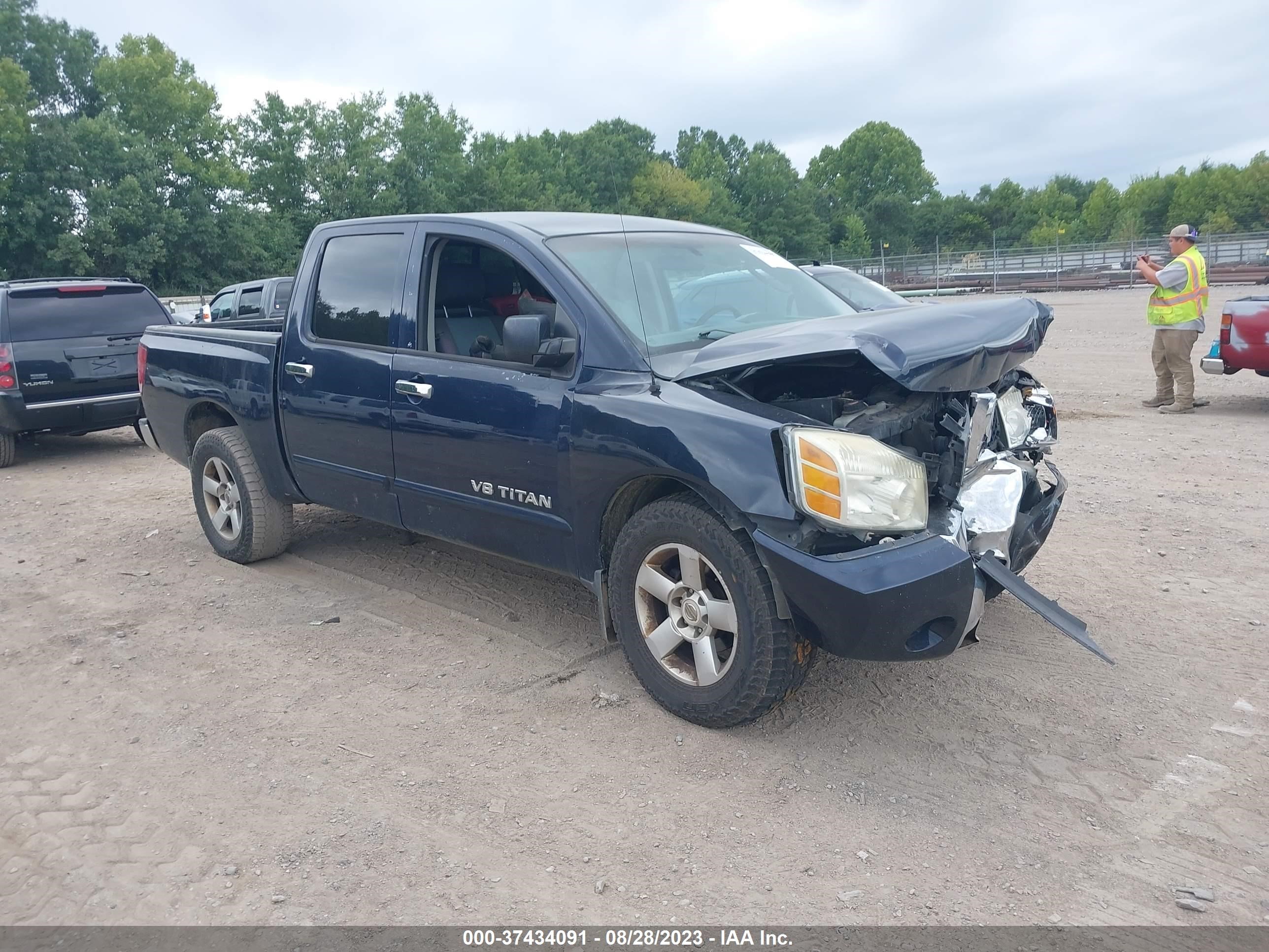 nissan titan 2007 1n6ba07a07n224271