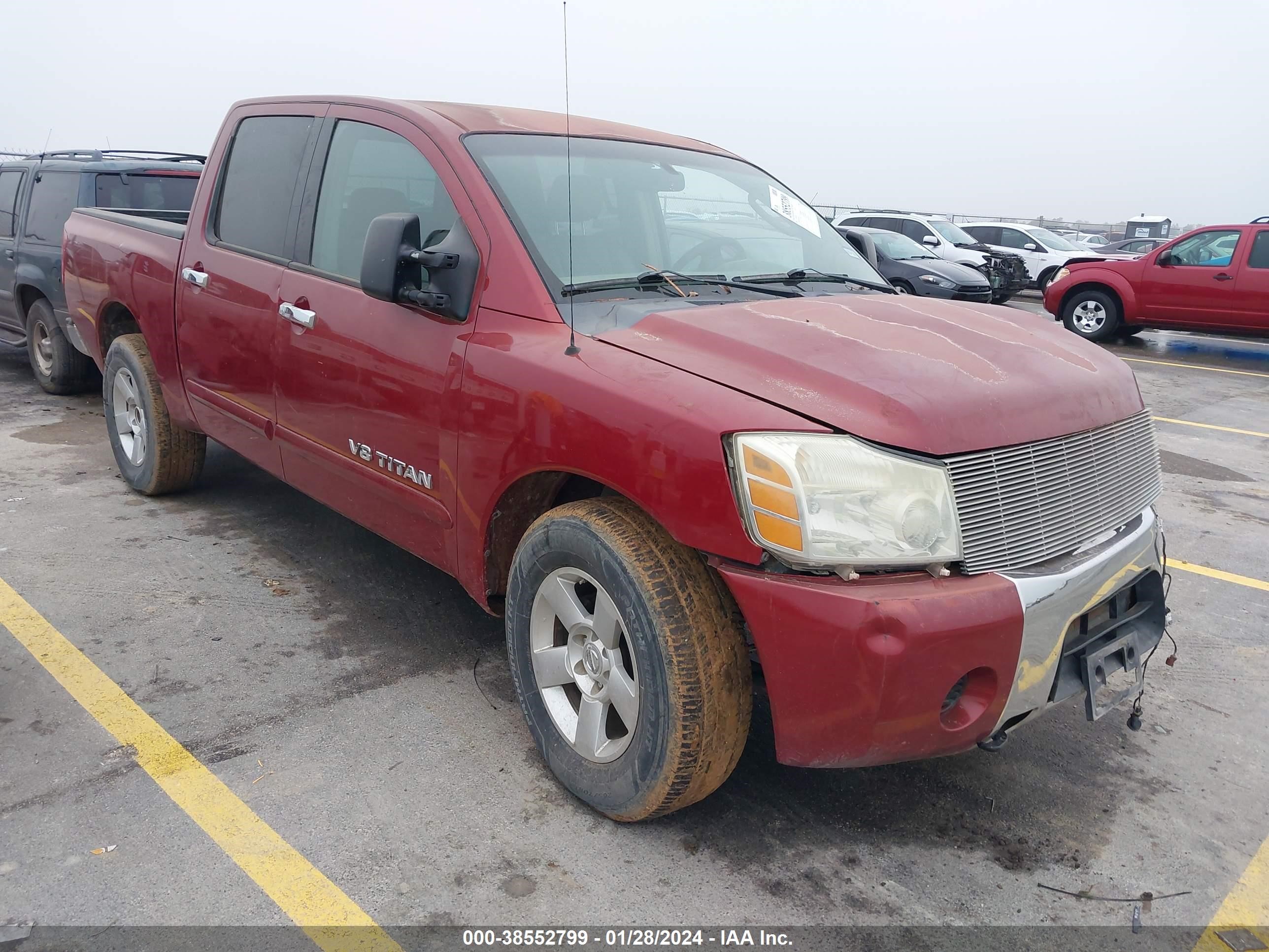 nissan titan 2006 1n6ba07a26n560504