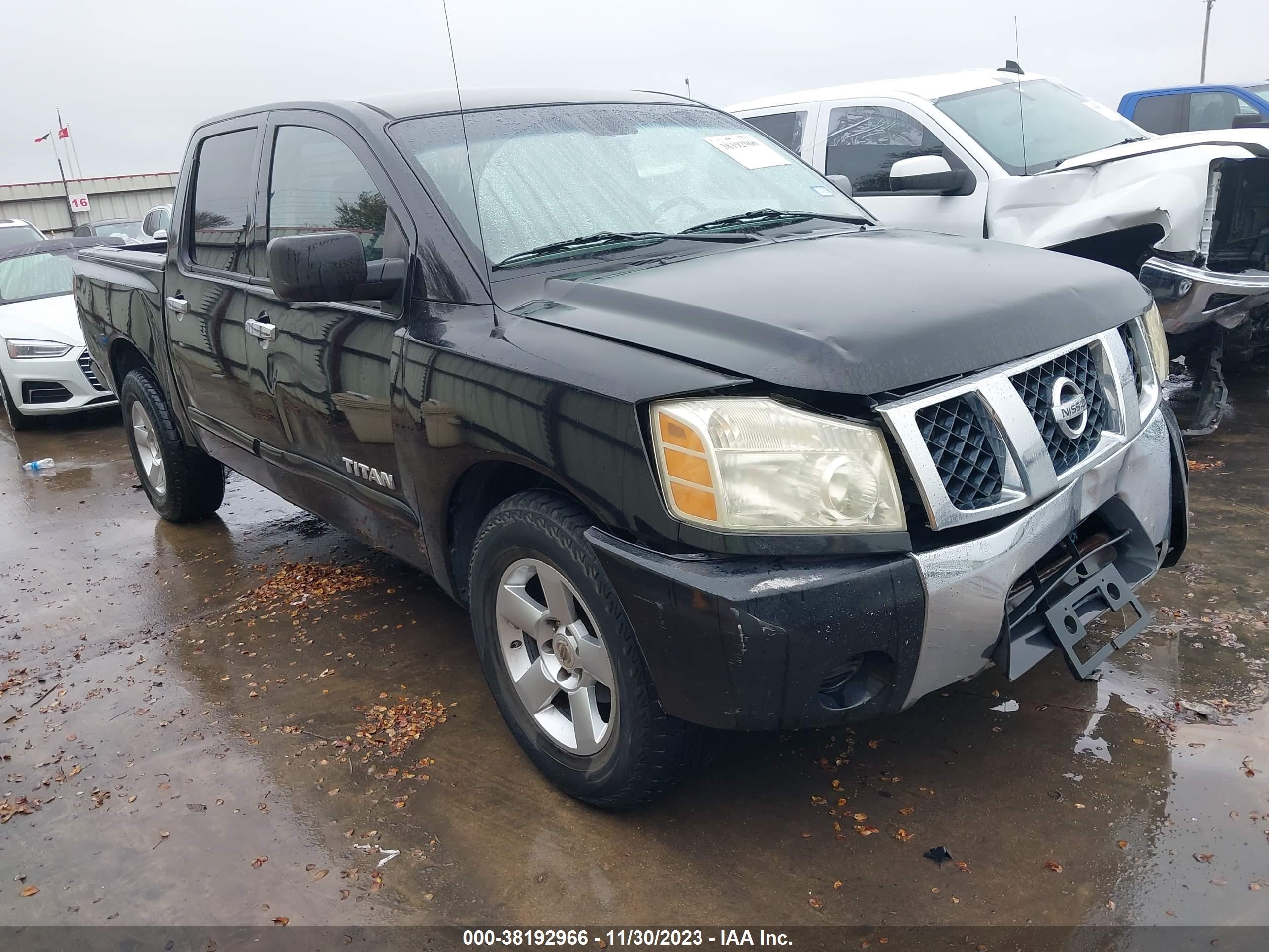 nissan titan 2007 1n6ba07a37n245342