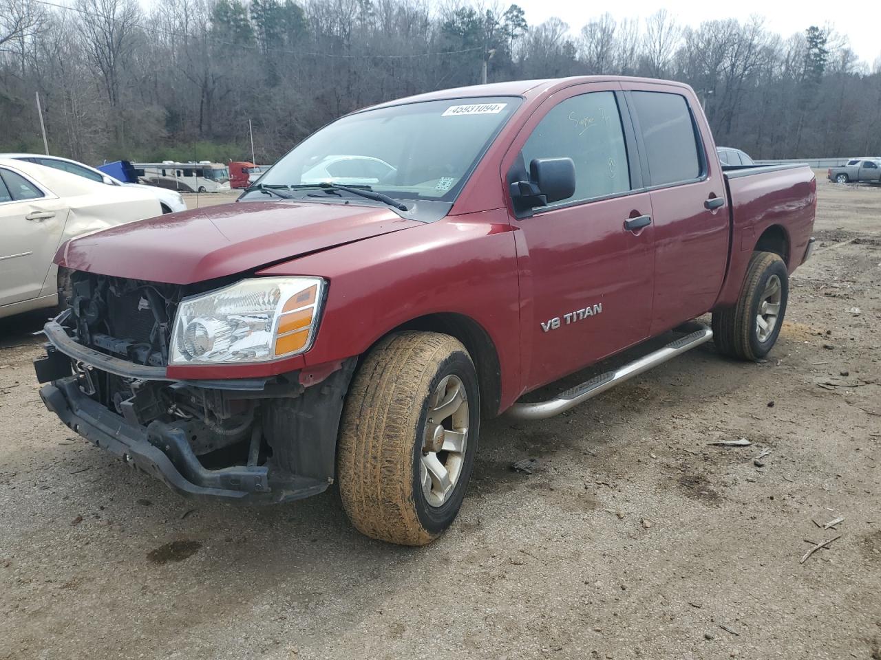 nissan titan 2007 1n6ba07a47n216996