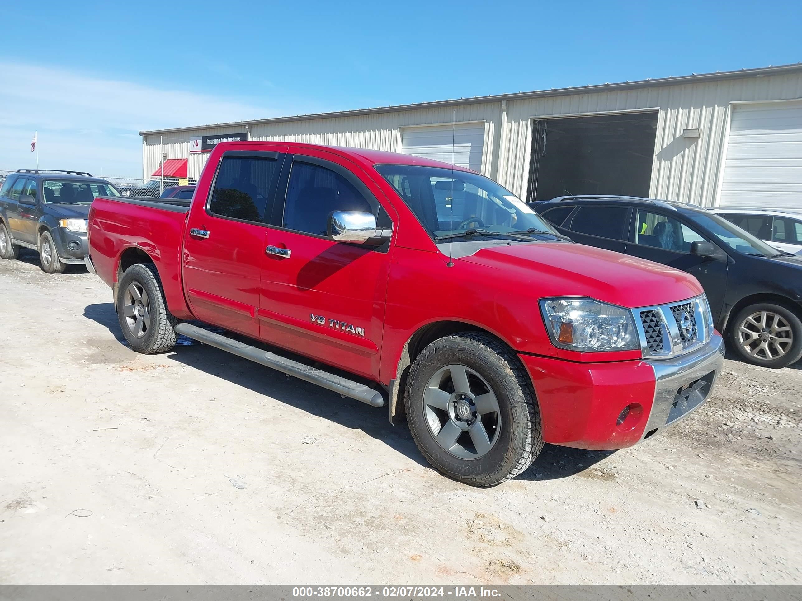 nissan titan 2005 1n6ba07a75n536567