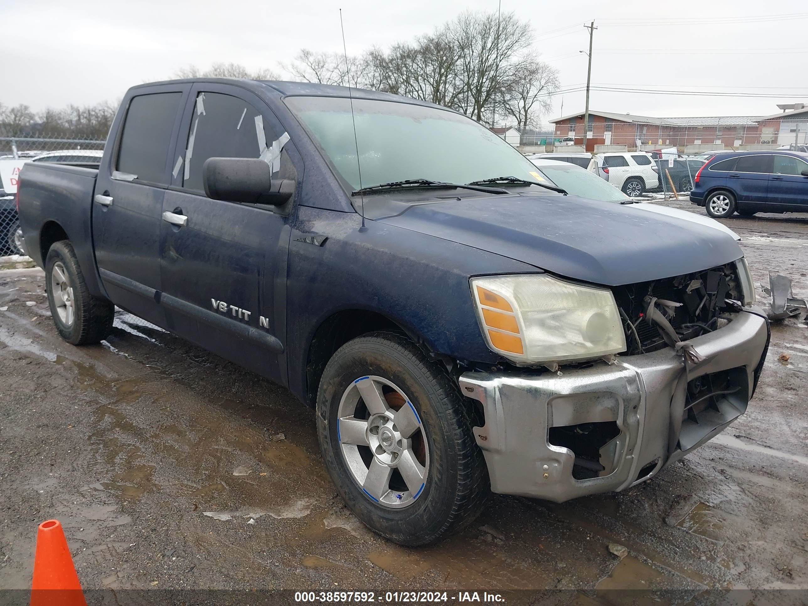 nissan titan 2007 1n6ba07a77n228592