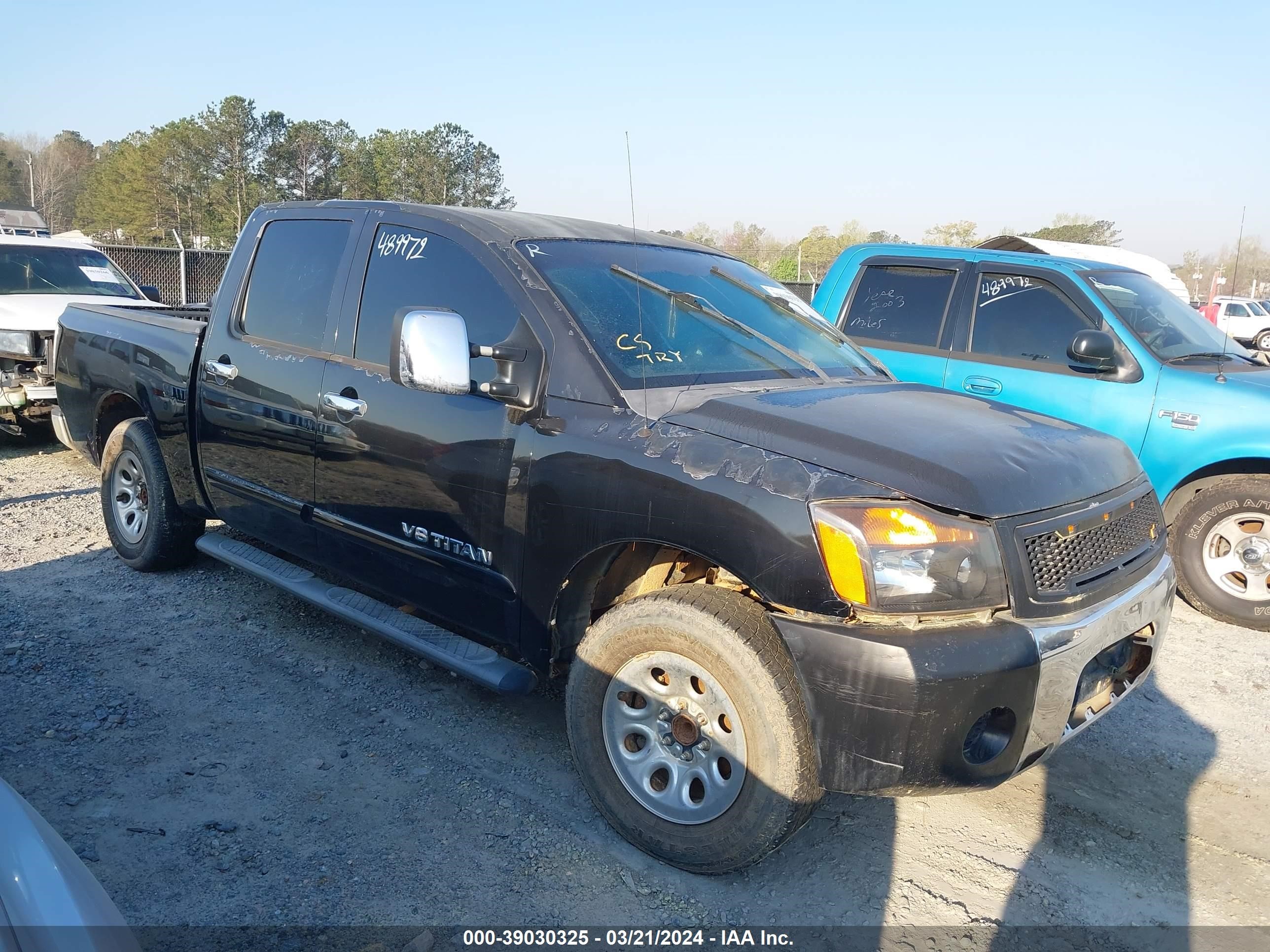 nissan titan 2007 1n6ba07a97n215360