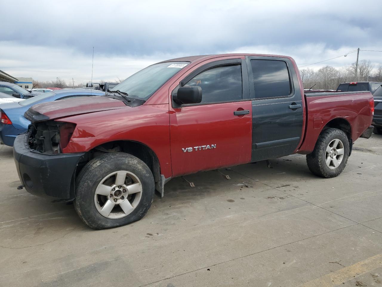 nissan titan 2007 1n6ba07b57n212450