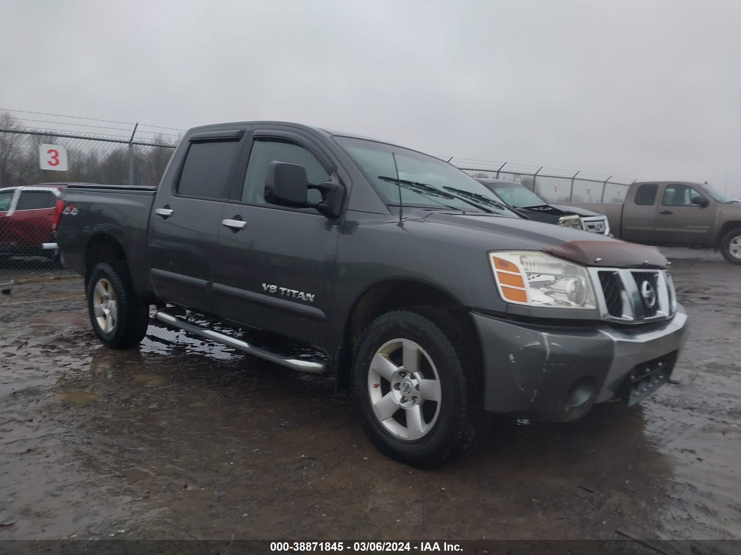 nissan titan 2007 1n6ba07b67n245425