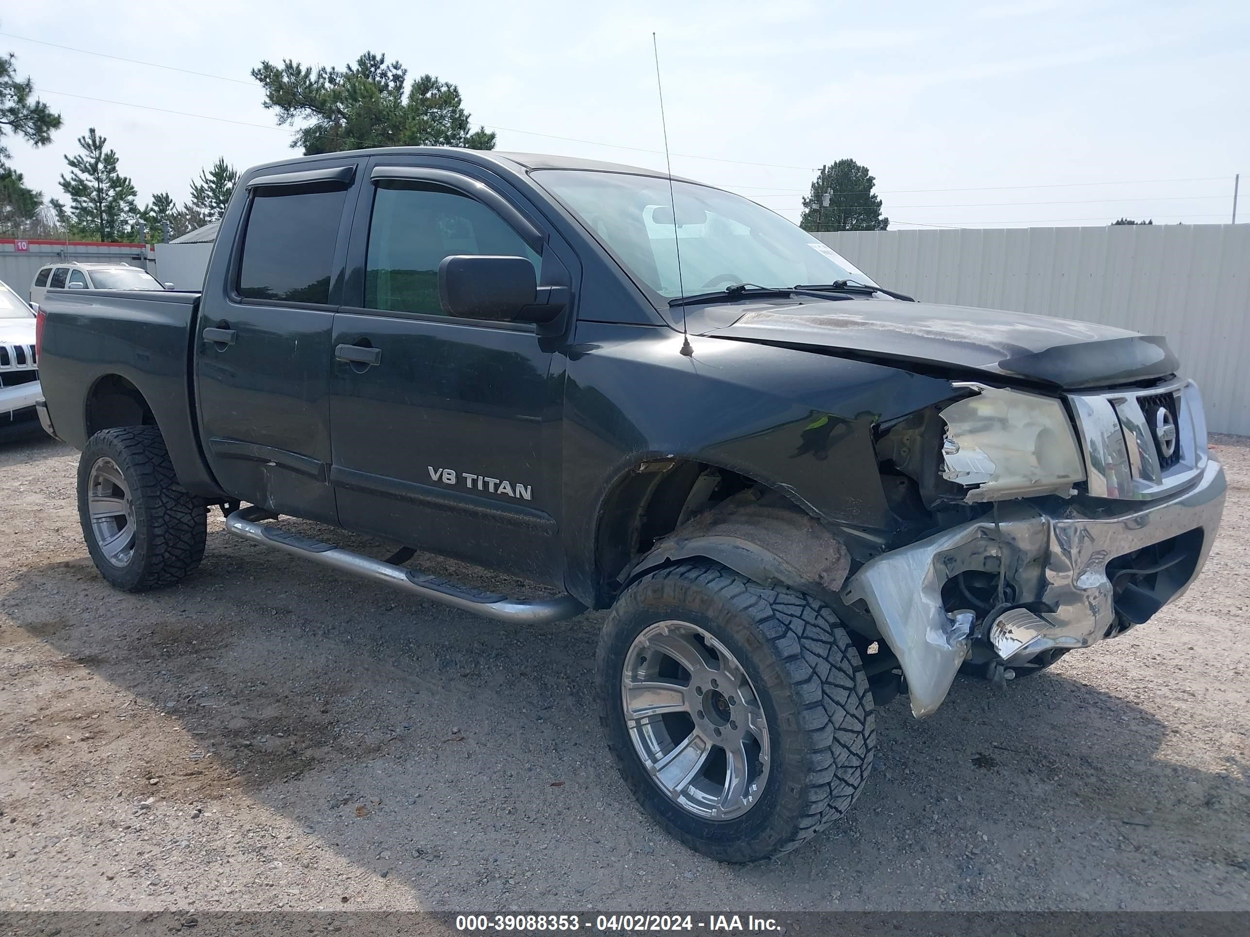 nissan titan 2008 1n6ba07c78n344698