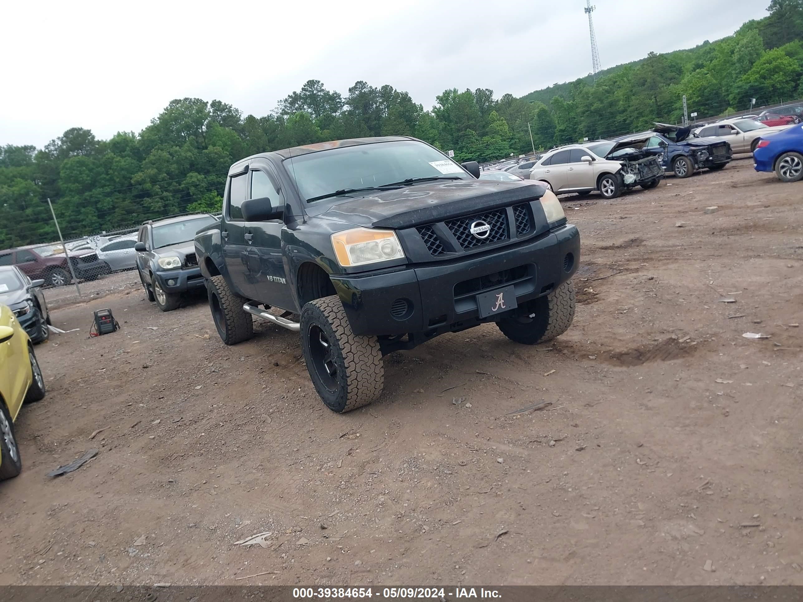 nissan titan 2008 1n6ba07d68n341445