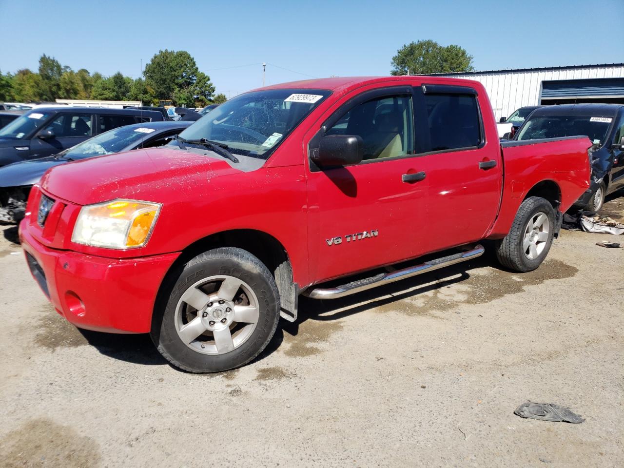 nissan titan 2008 1n6ba07d98n359728