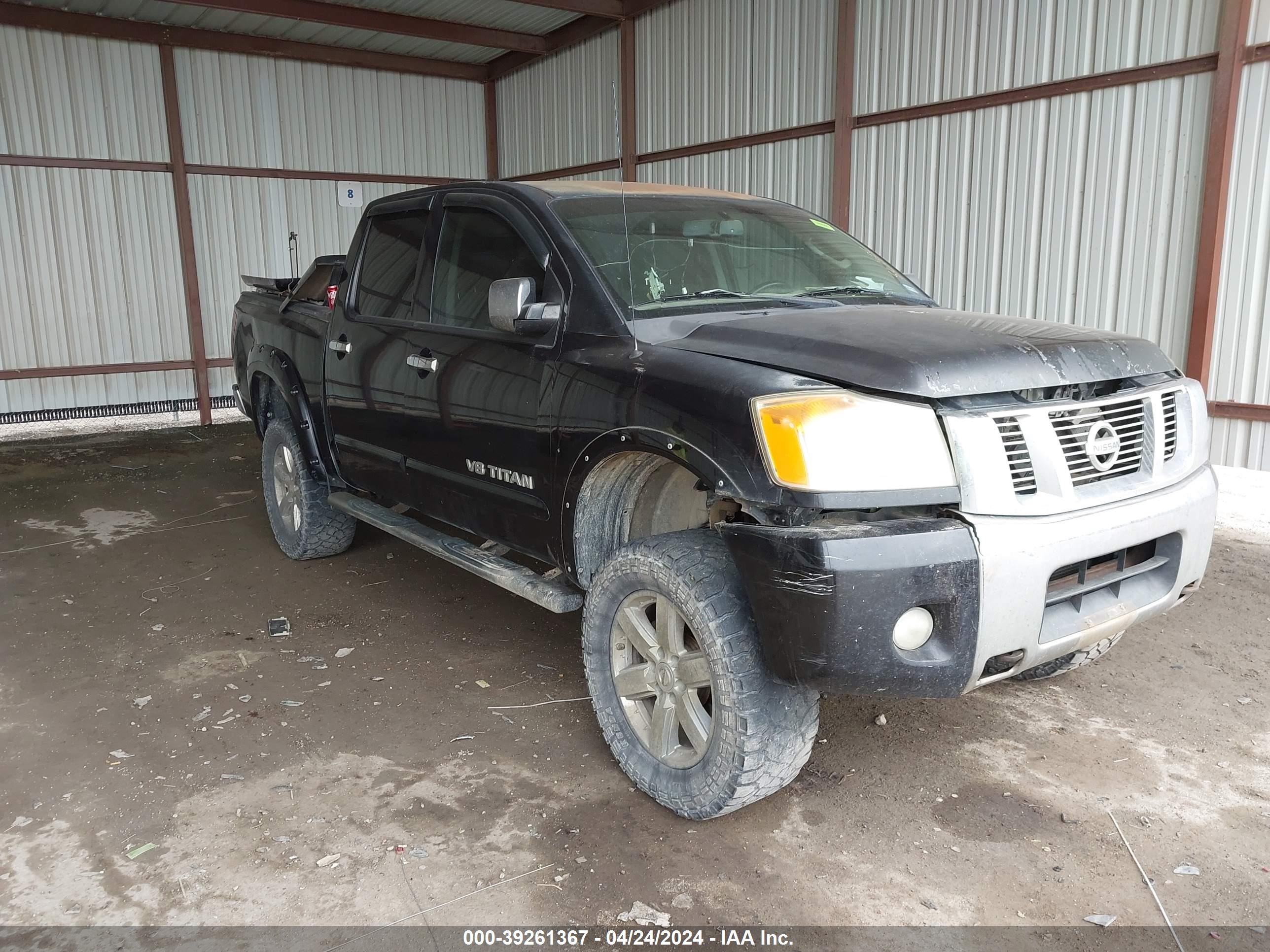 nissan titan 2010 1n6ba0ec3an312162