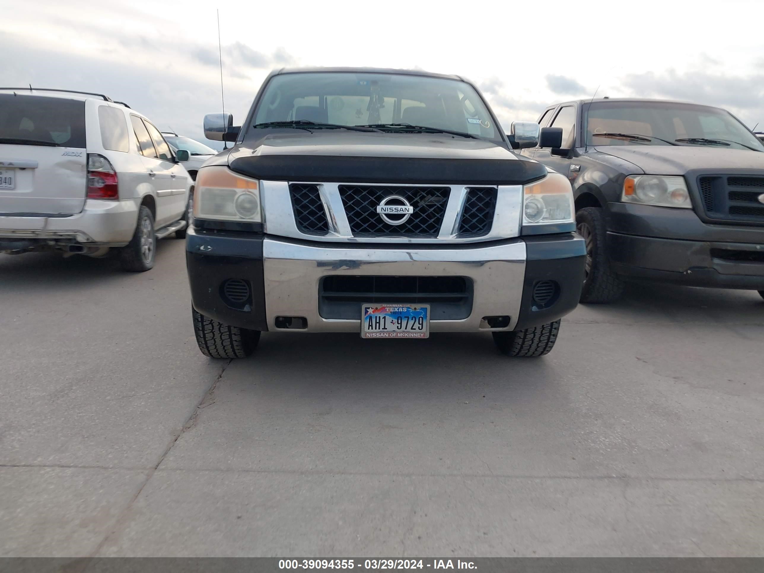 nissan titan 2010 1n6ba0ekxan315518