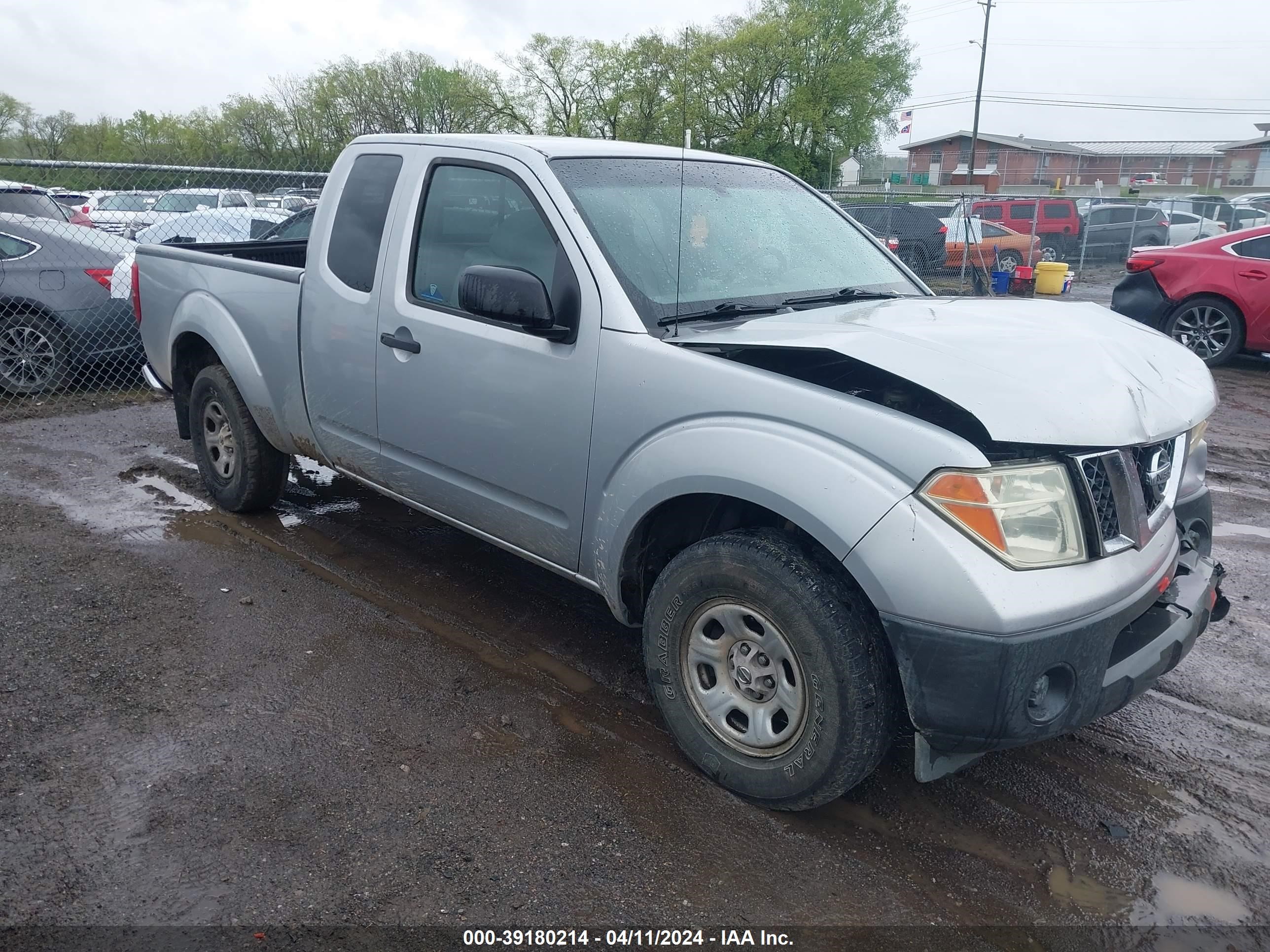 nissan navara (frontier) 2007 1n6bd06t17c422136