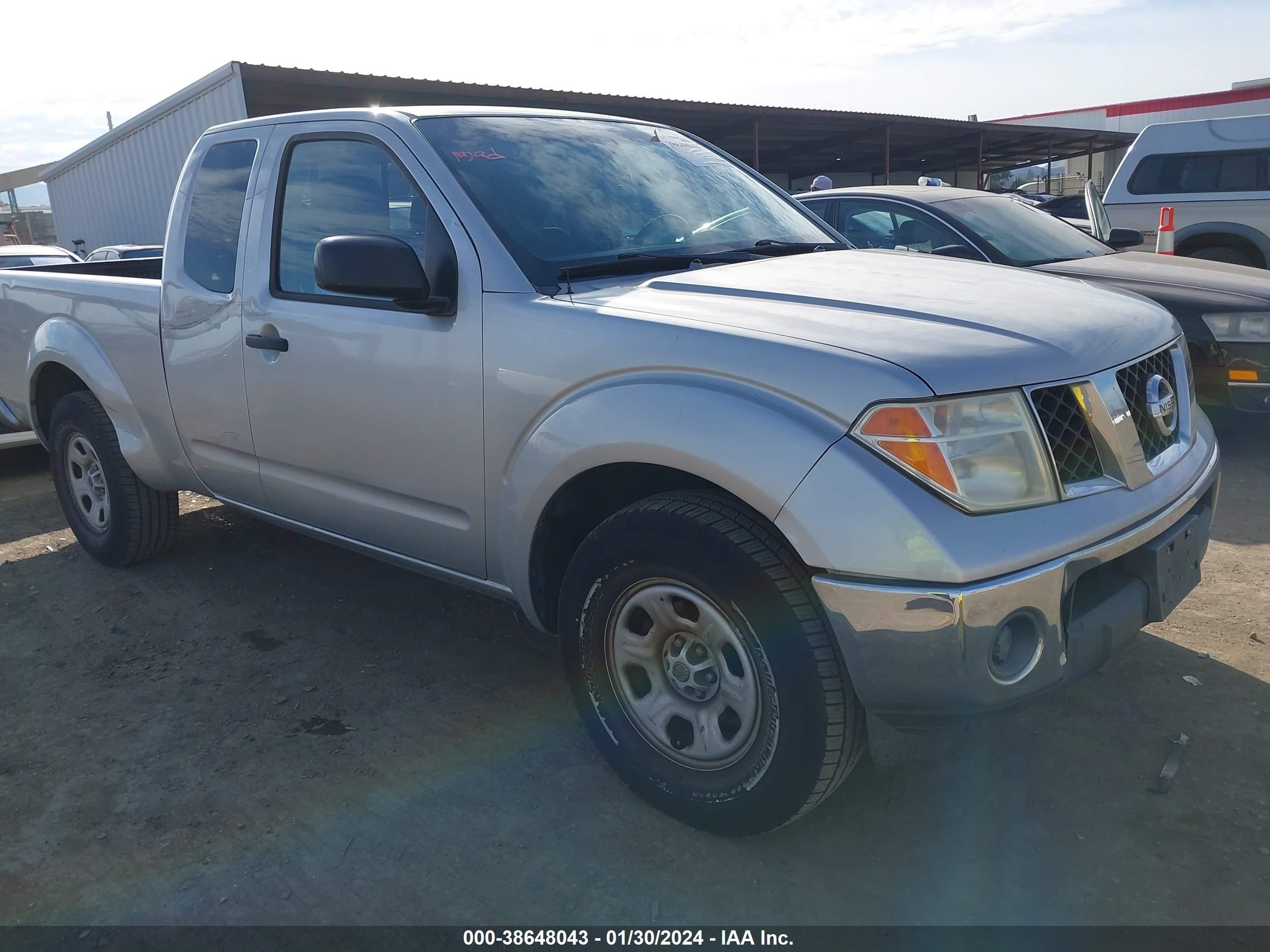 nissan navara (frontier) 2008 1n6bd06t18c424583