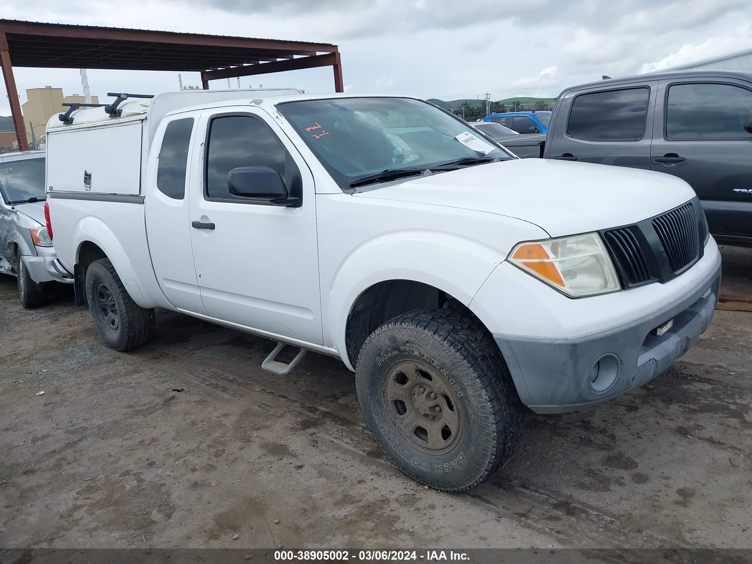 nissan navara (frontier) 2006 1n6bd06t56c440220