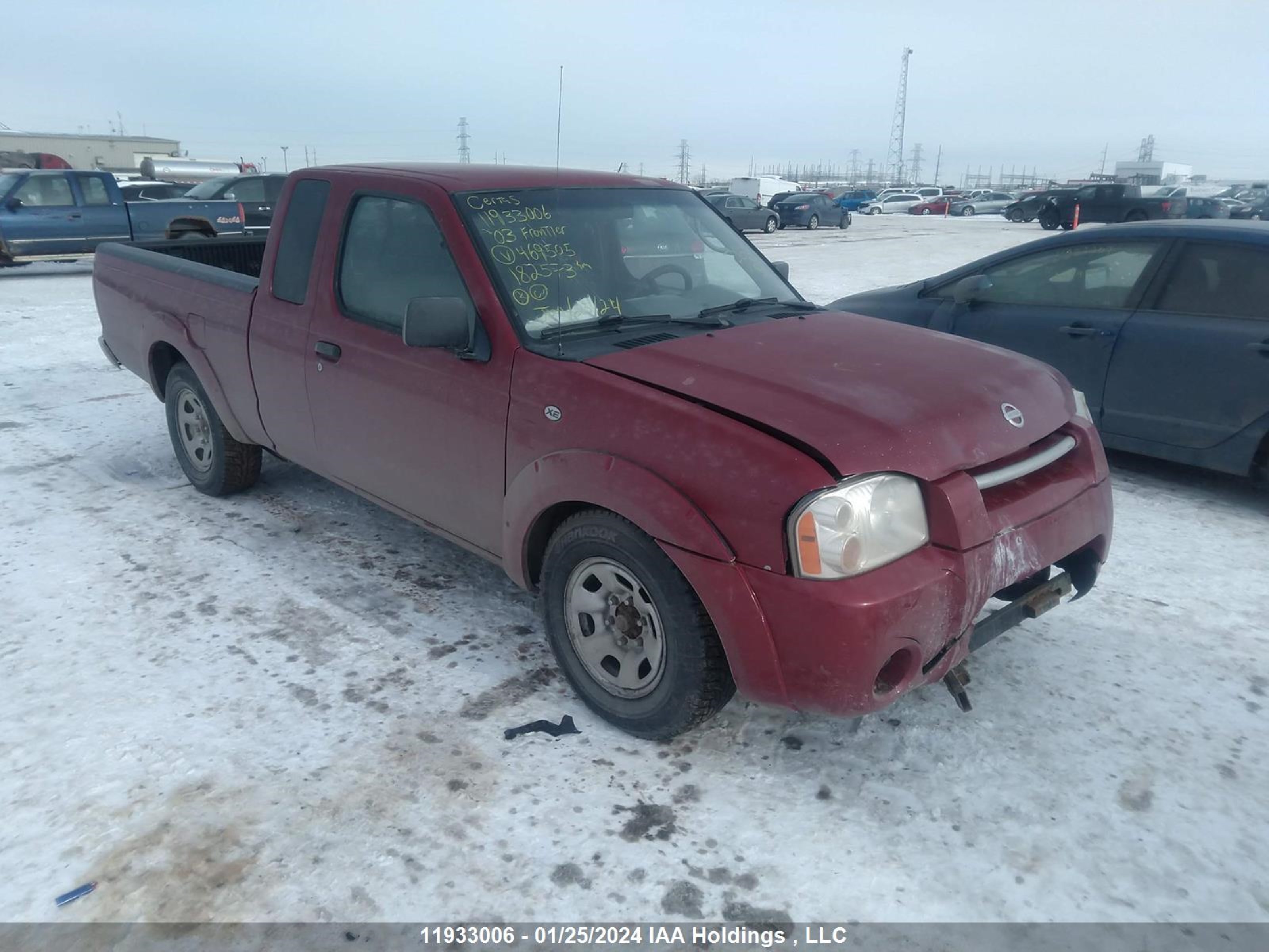 nissan navara (frontier) 2003 1n6dd26t13c469505