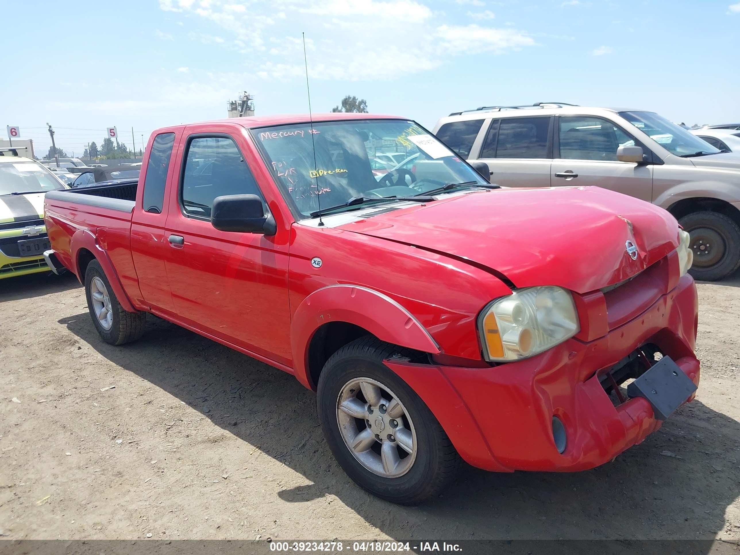 nissan navara (frontier) 2004 1n6dd26t74c444397