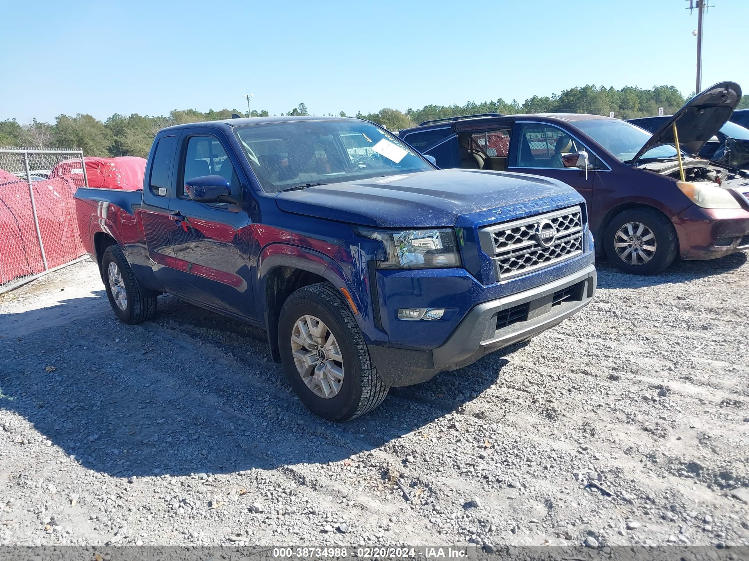 nissan navara (frontier) 2022 1n6ed1cl1nn677913