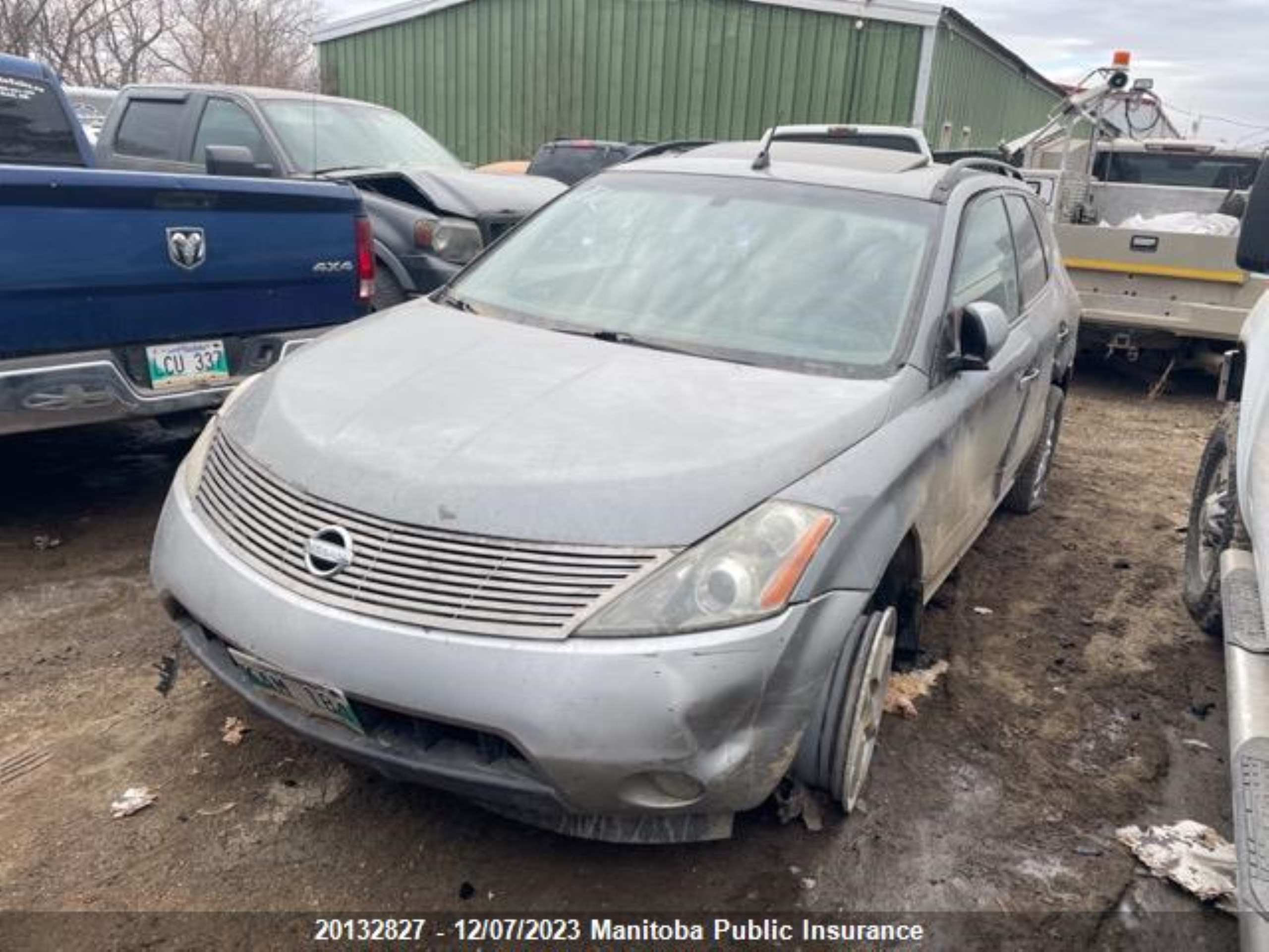 nissan murano 2005 1n8az08w25w411640