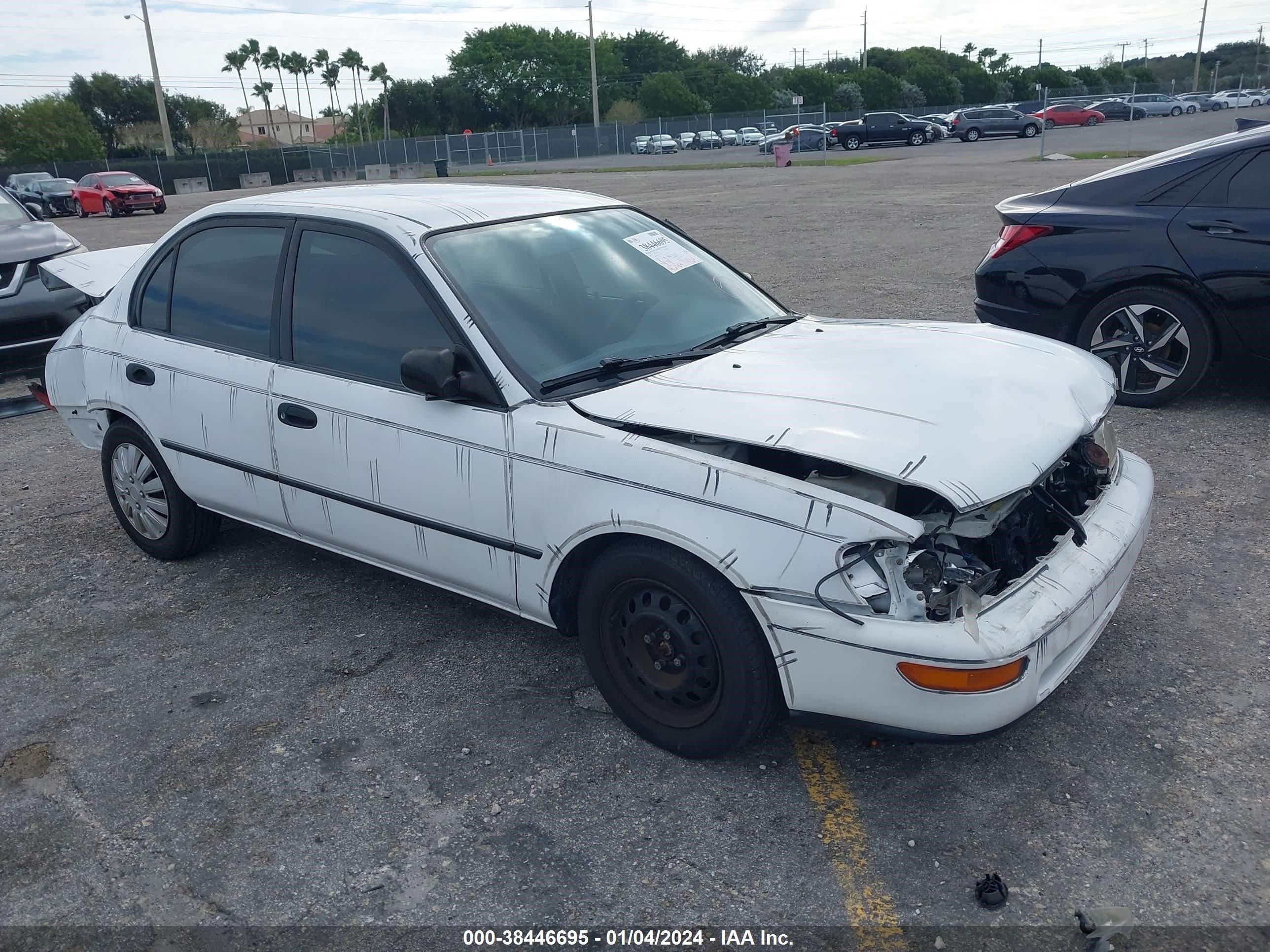 toyota corolla 1995 1nxae09b3sz307759