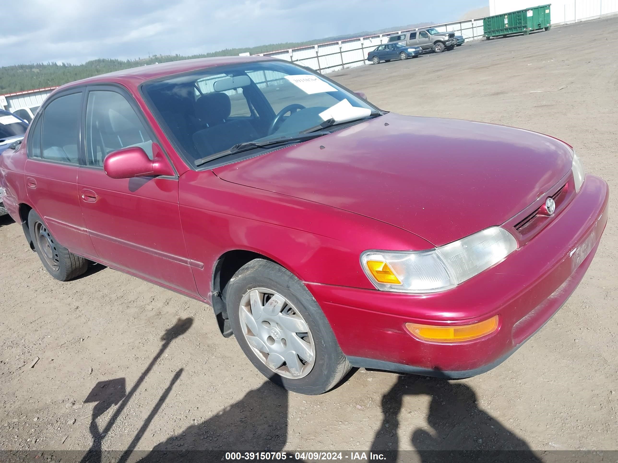 toyota corolla 1997 1nxbb02e4vz649551