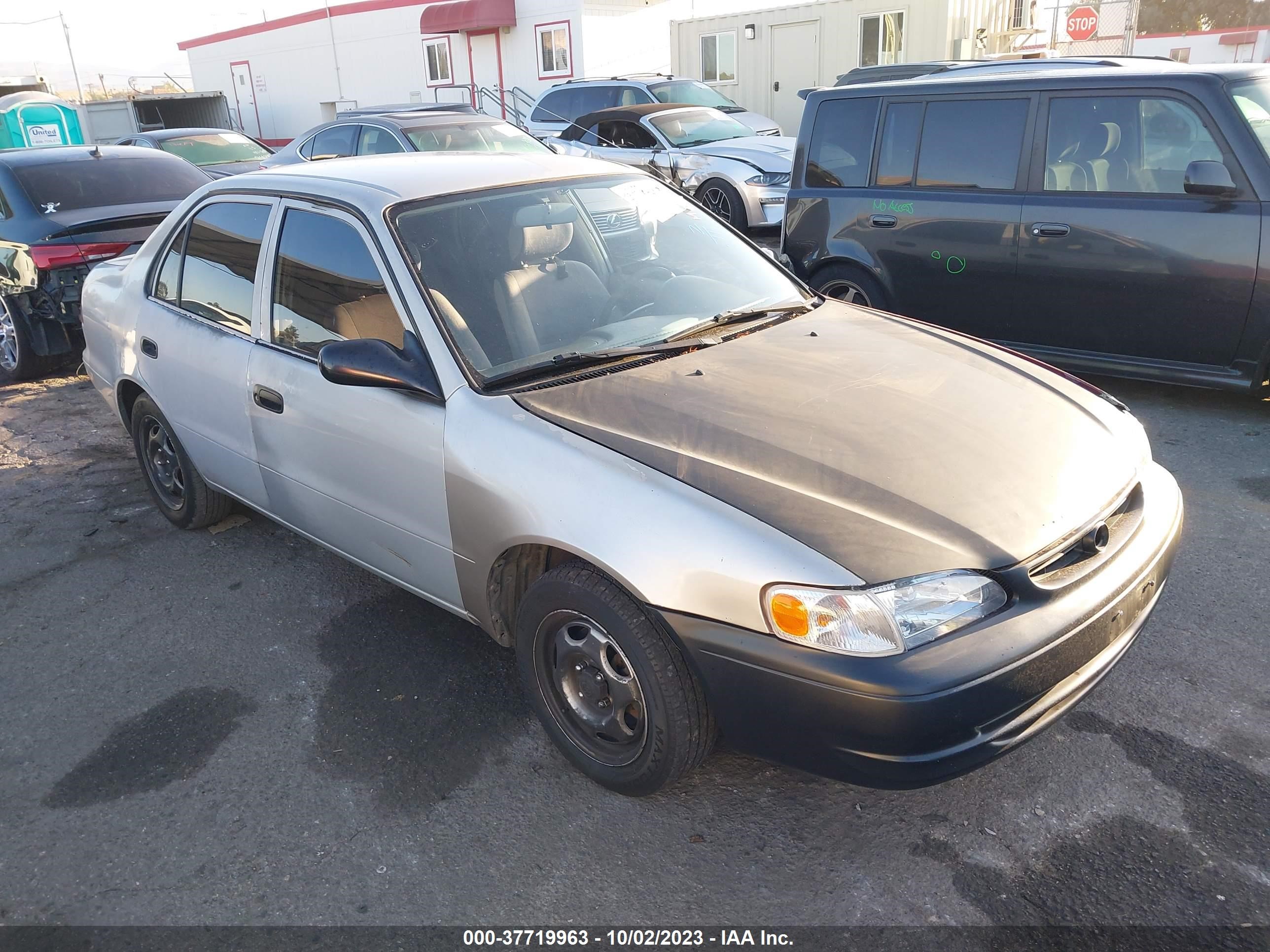 toyota corolla 2000 1nxbr12e0yz326605