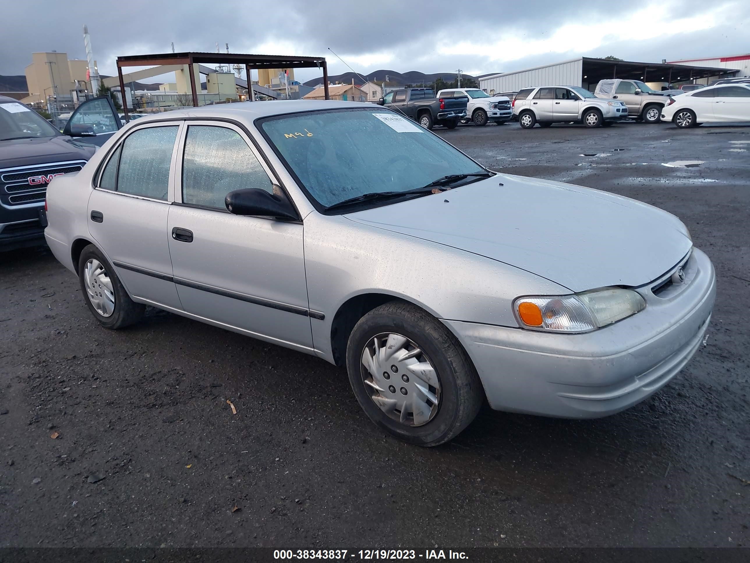 toyota corolla 2000 1nxbr12e0yz417227