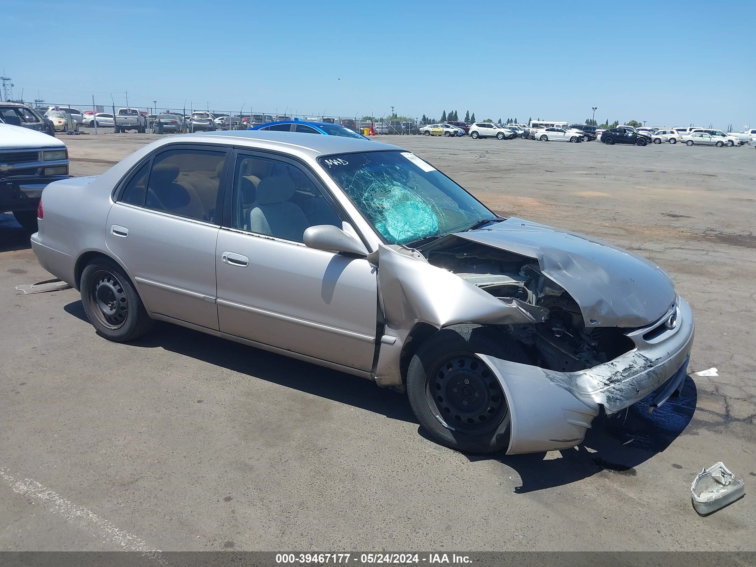 toyota corolla 2001 1nxbr12e11z427500