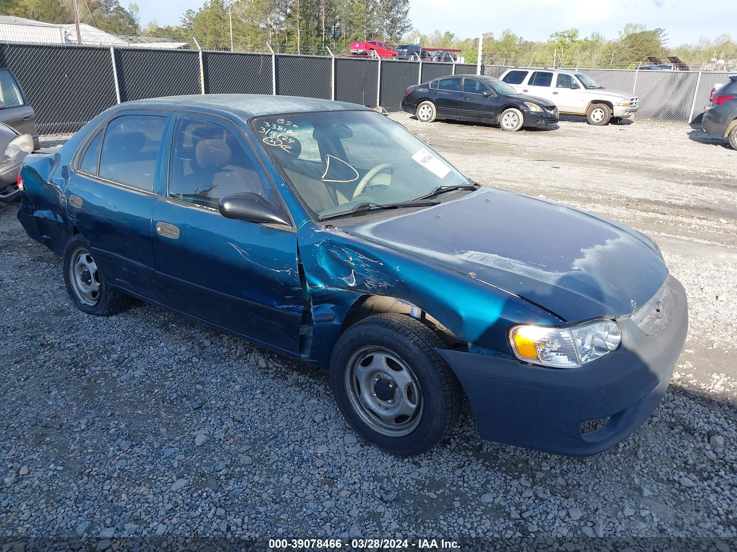 toyota corolla 2002 1nxbr12e22z652090