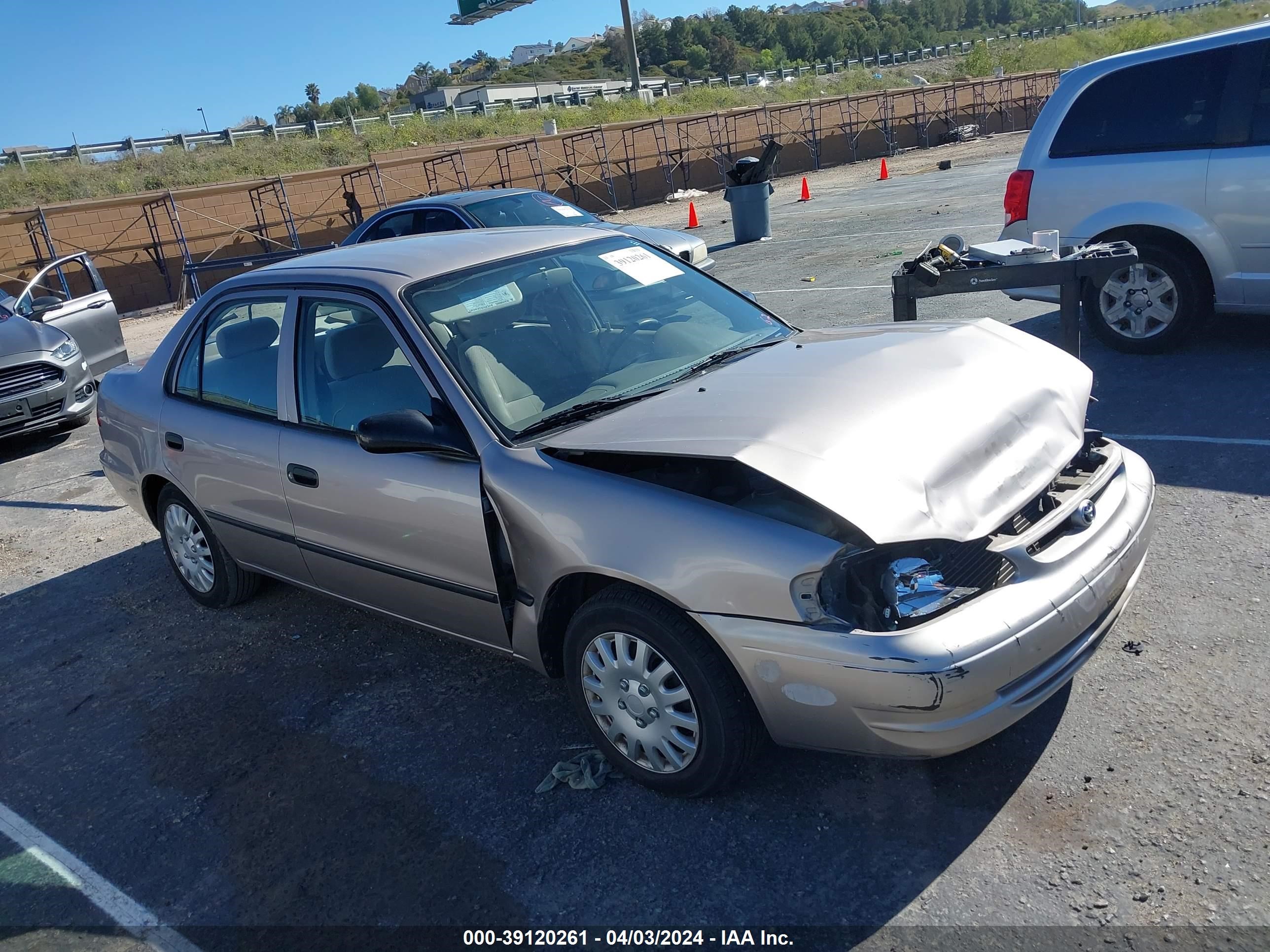 toyota corolla 1999 1nxbr12e2xz185146