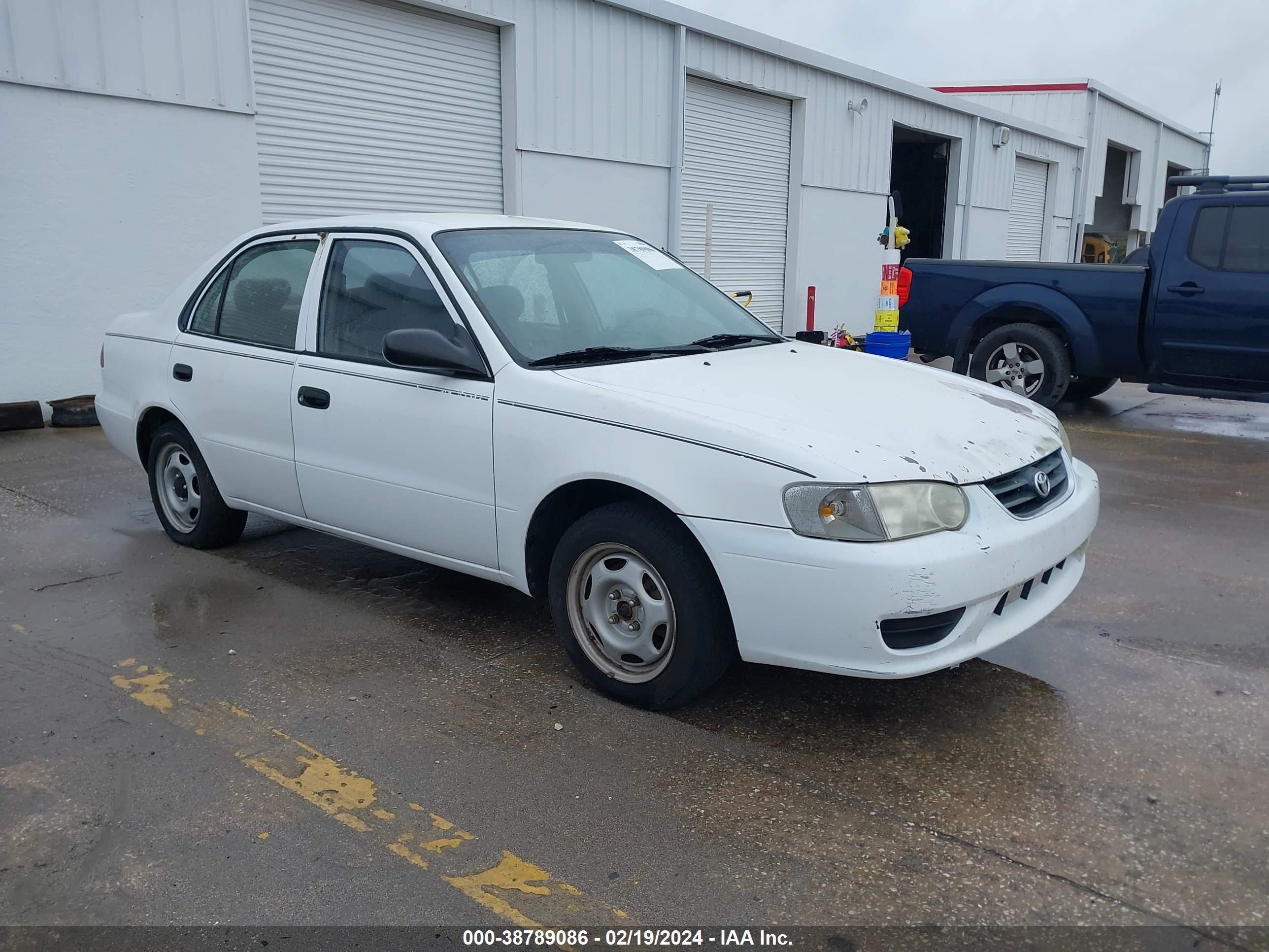 toyota corolla 2001 1nxbr12e31z506991