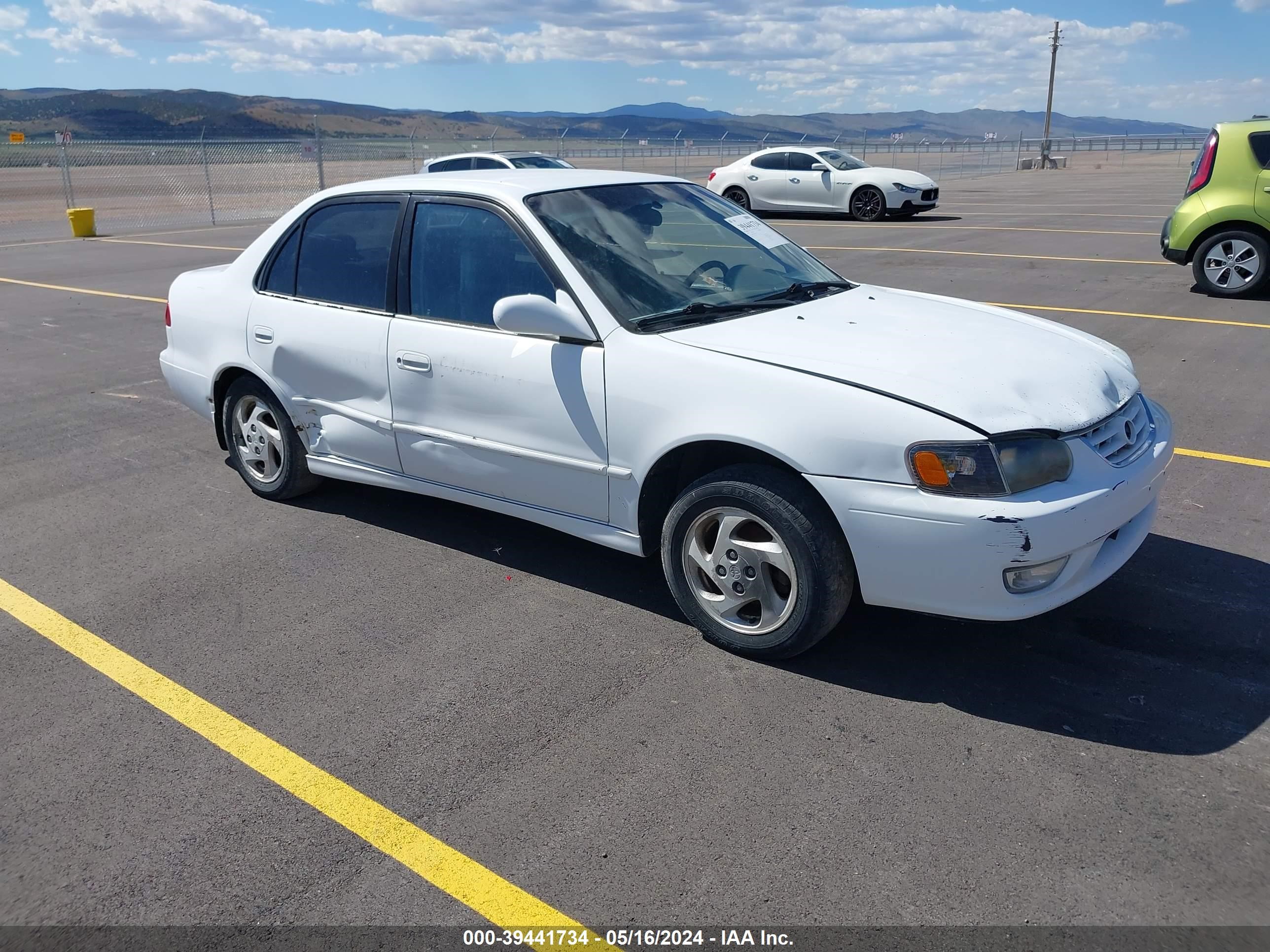 toyota corolla 2001 1nxbr12e41z542656