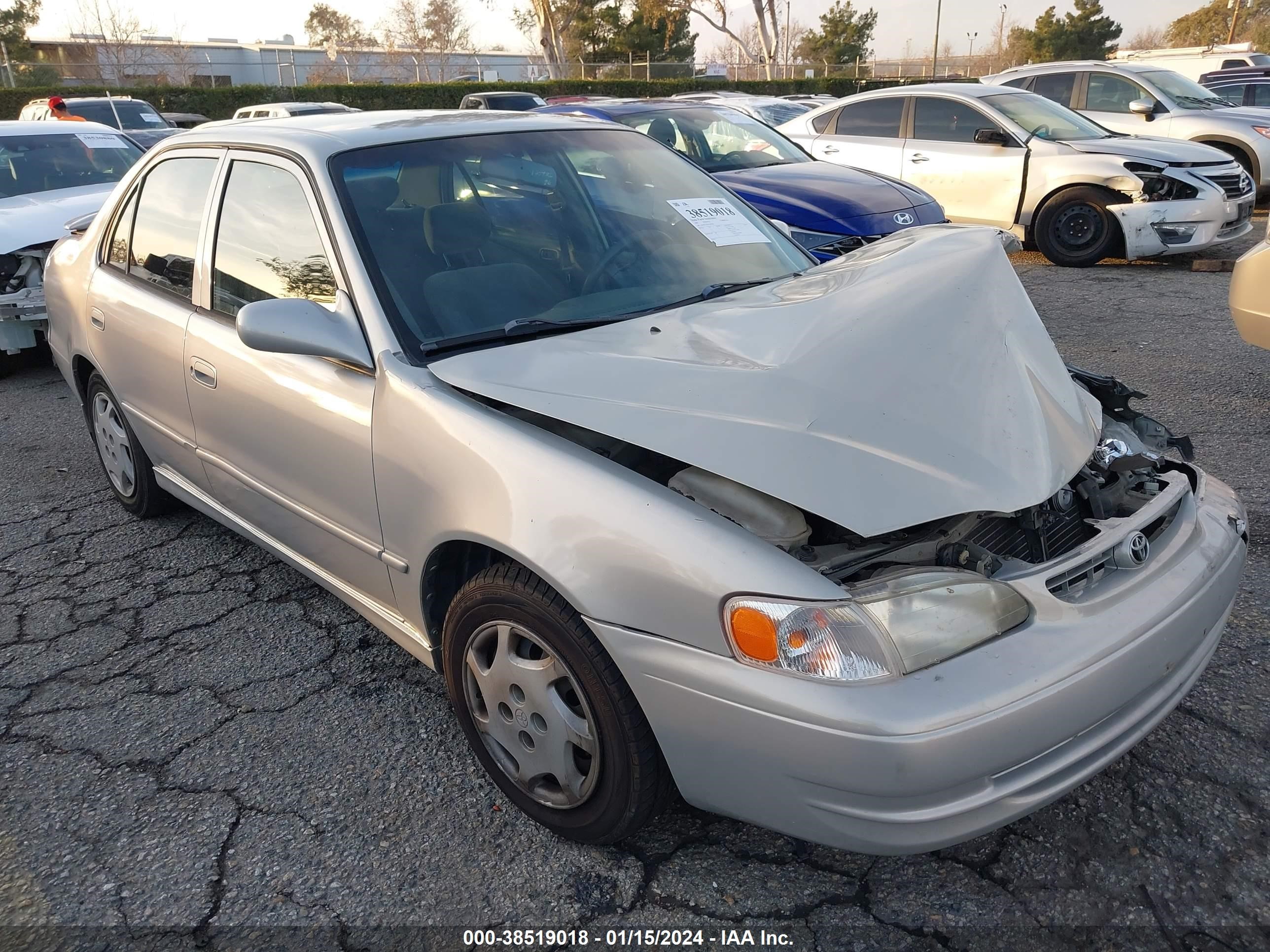 toyota corolla 1999 1nxbr12e4xz269288