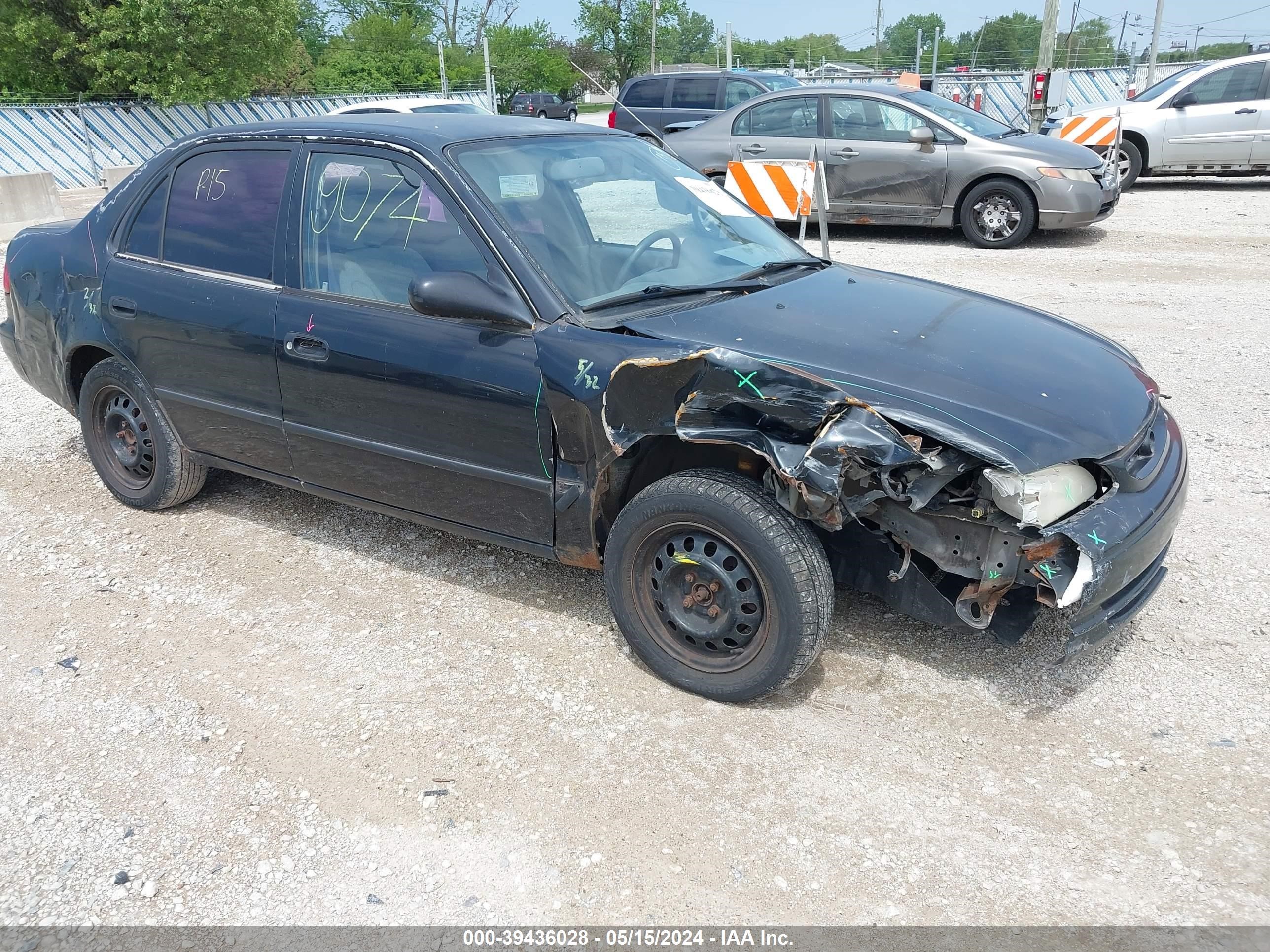 toyota corolla 2000 1nxbr12e4yz319074