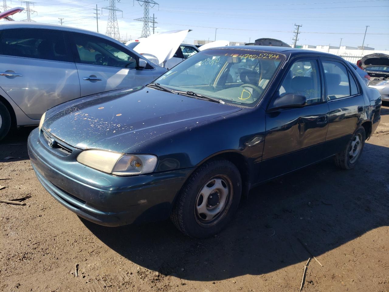 toyota corolla 1999 1nxbr12e6xz291048