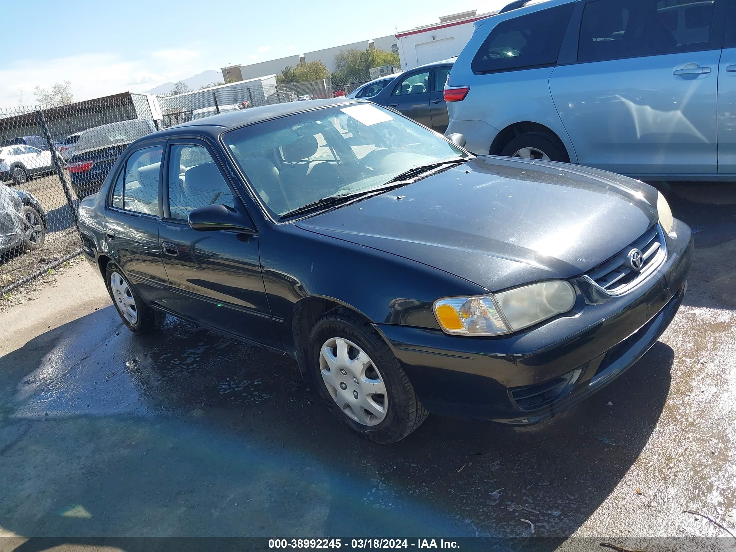 toyota corolla 2001 1nxbr12e71z419563