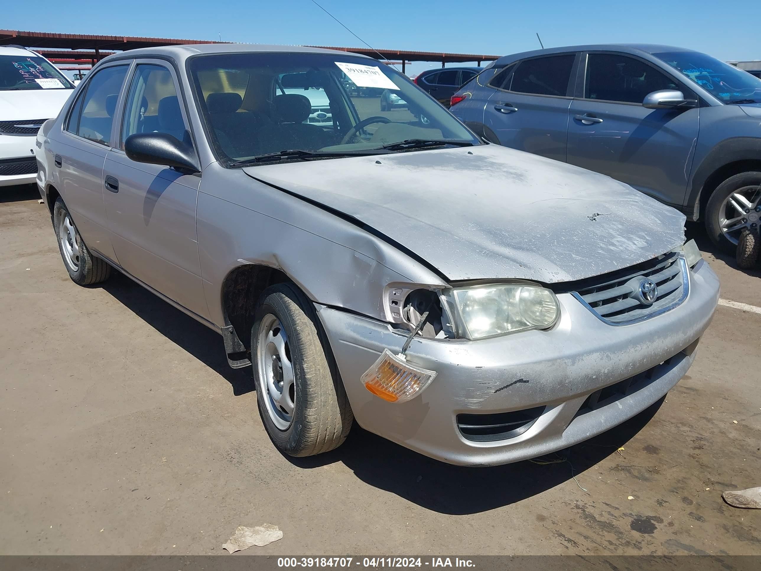 toyota corolla 2001 1nxbr12e71z440901