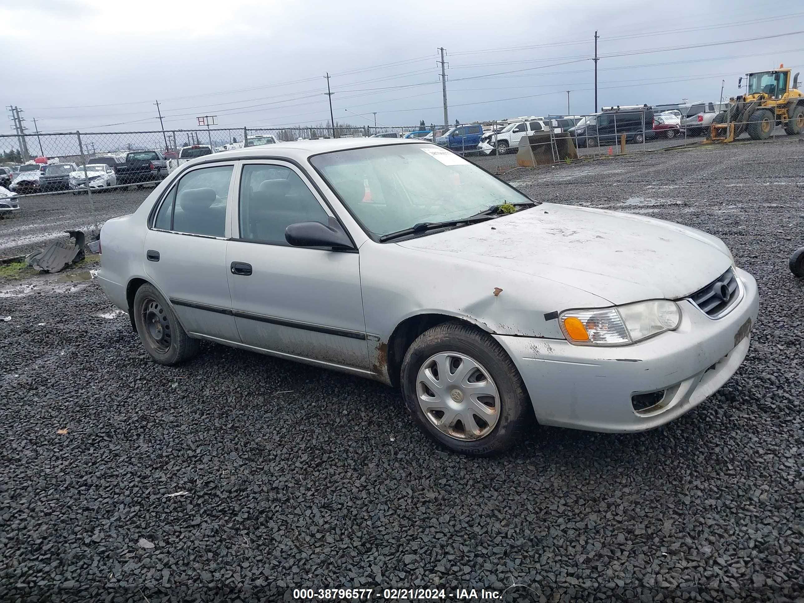 toyota corolla 2001 1nxbr12e71z548807