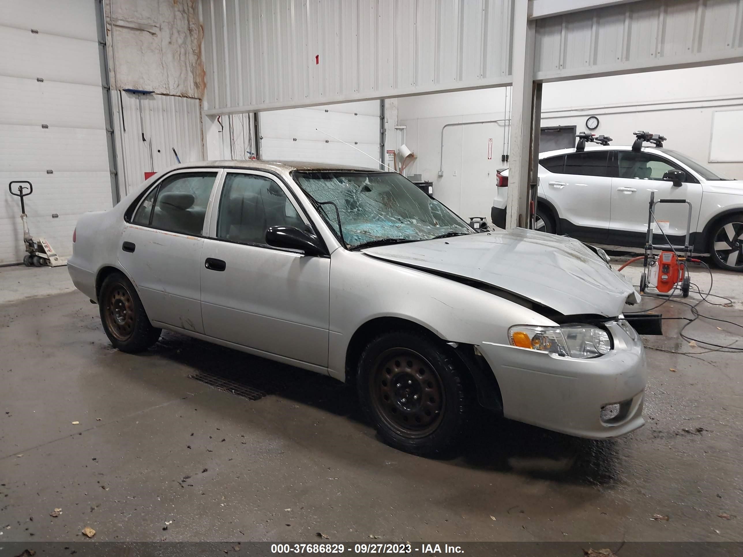 toyota corolla 2002 1nxbr12e72z627301