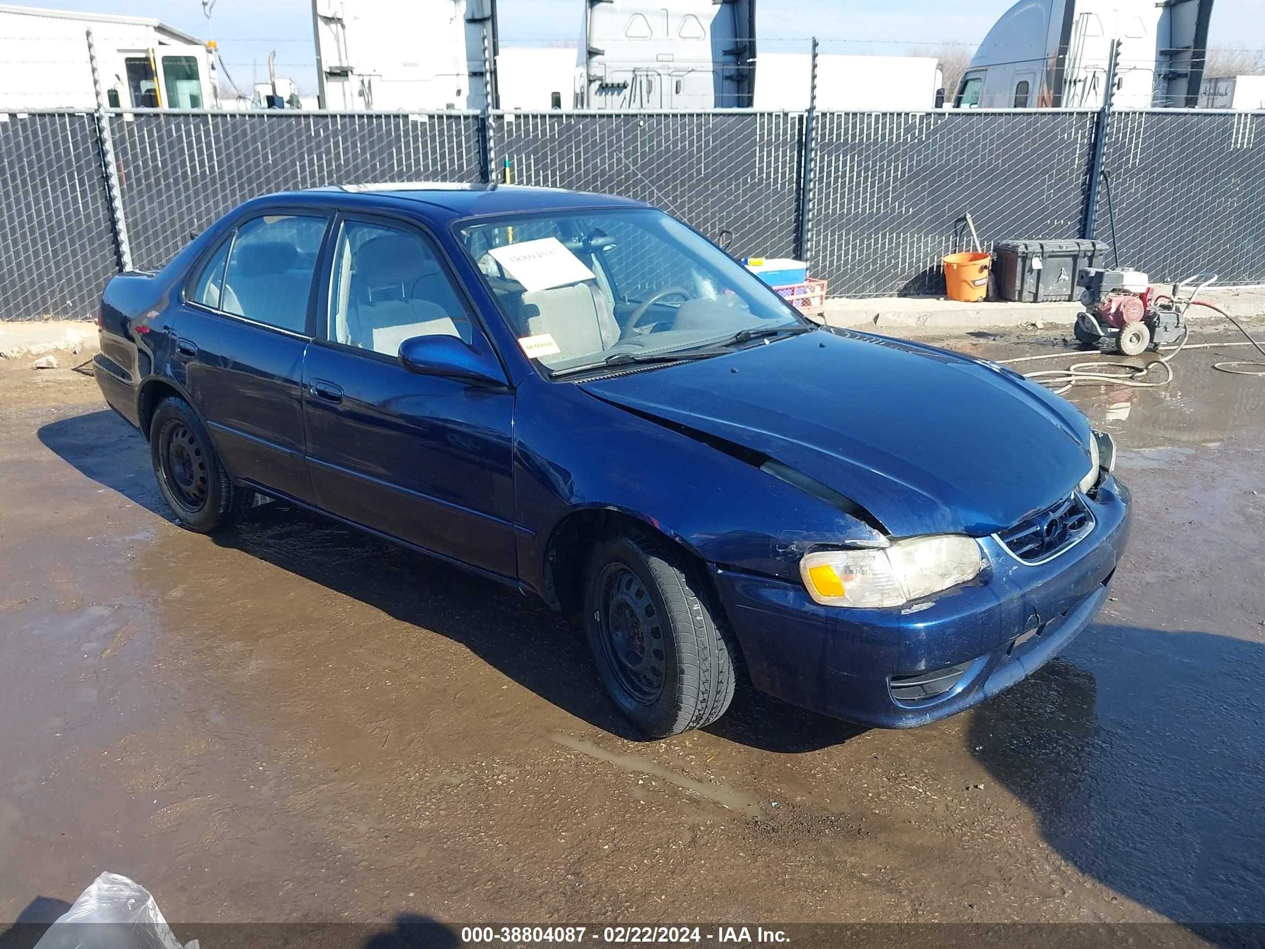 toyota corolla 2001 1nxbr12e91z487220