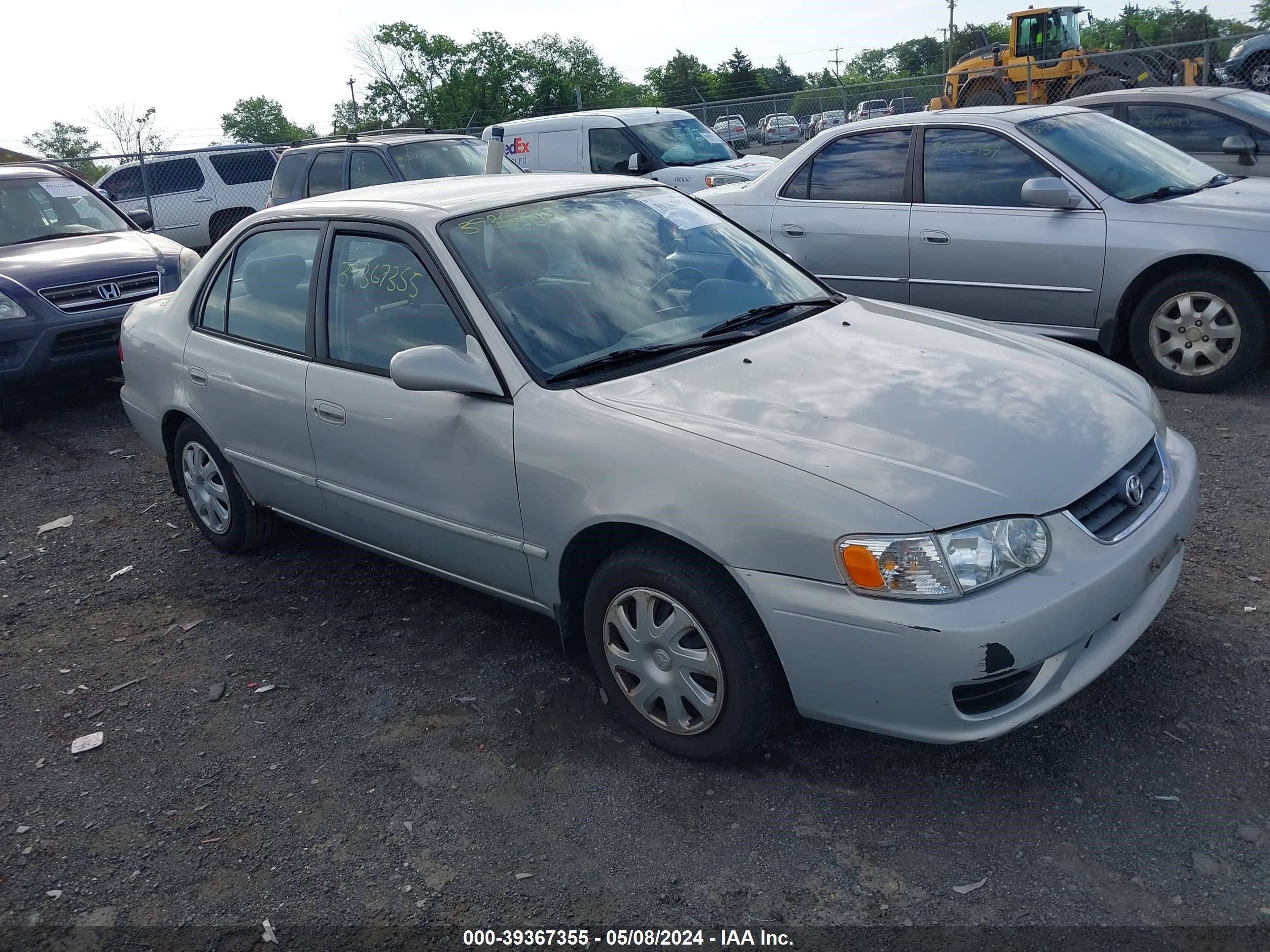 toyota corolla 2001 1nxbr12e91z527327