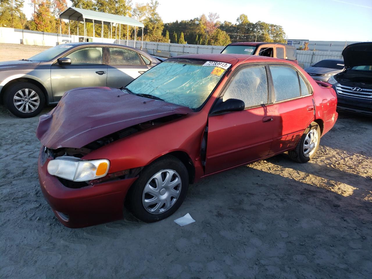 toyota corolla 2001 1nxbr12ex1z433747