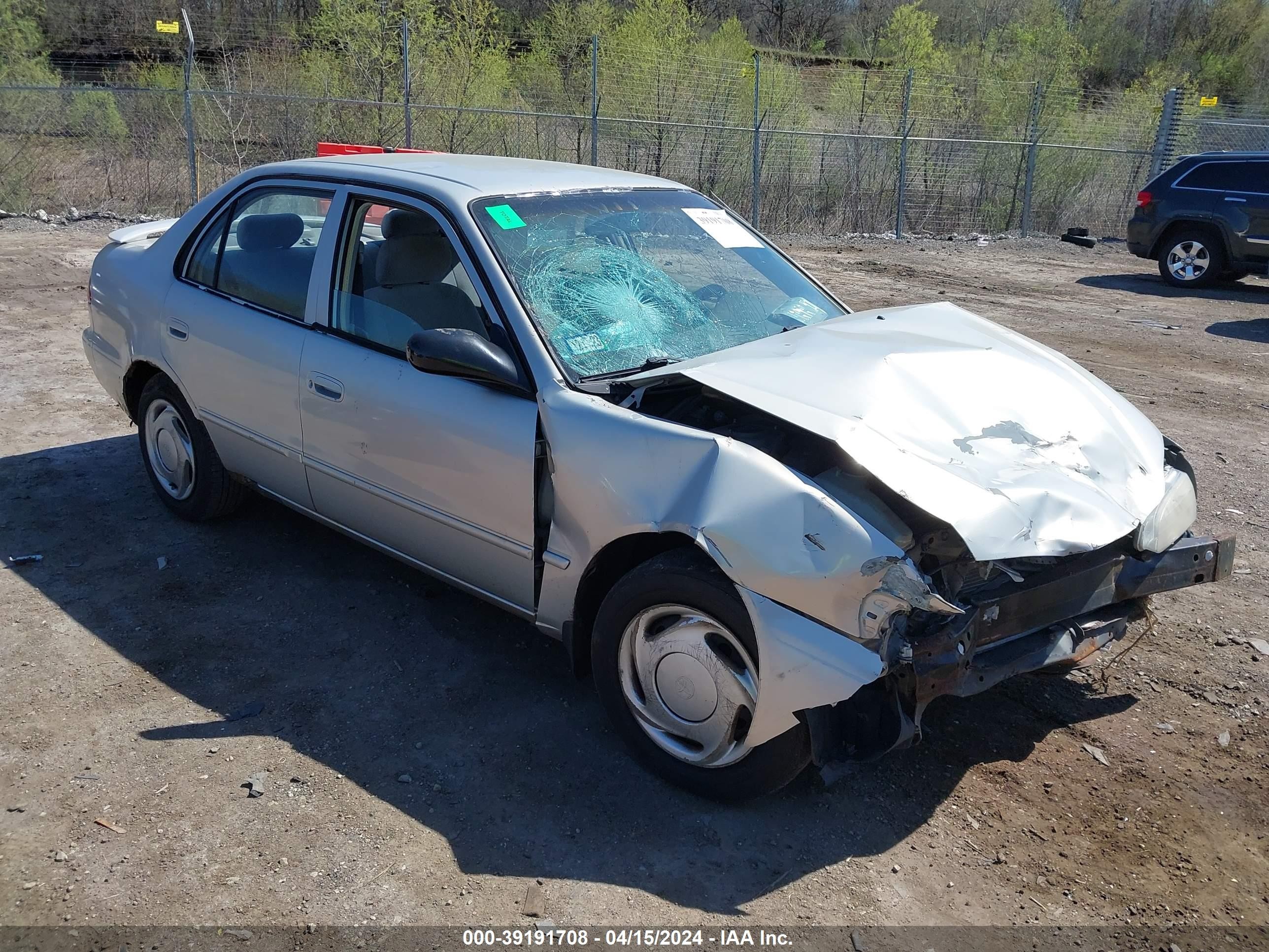 toyota corolla 2000 1nxbr12exyz343394