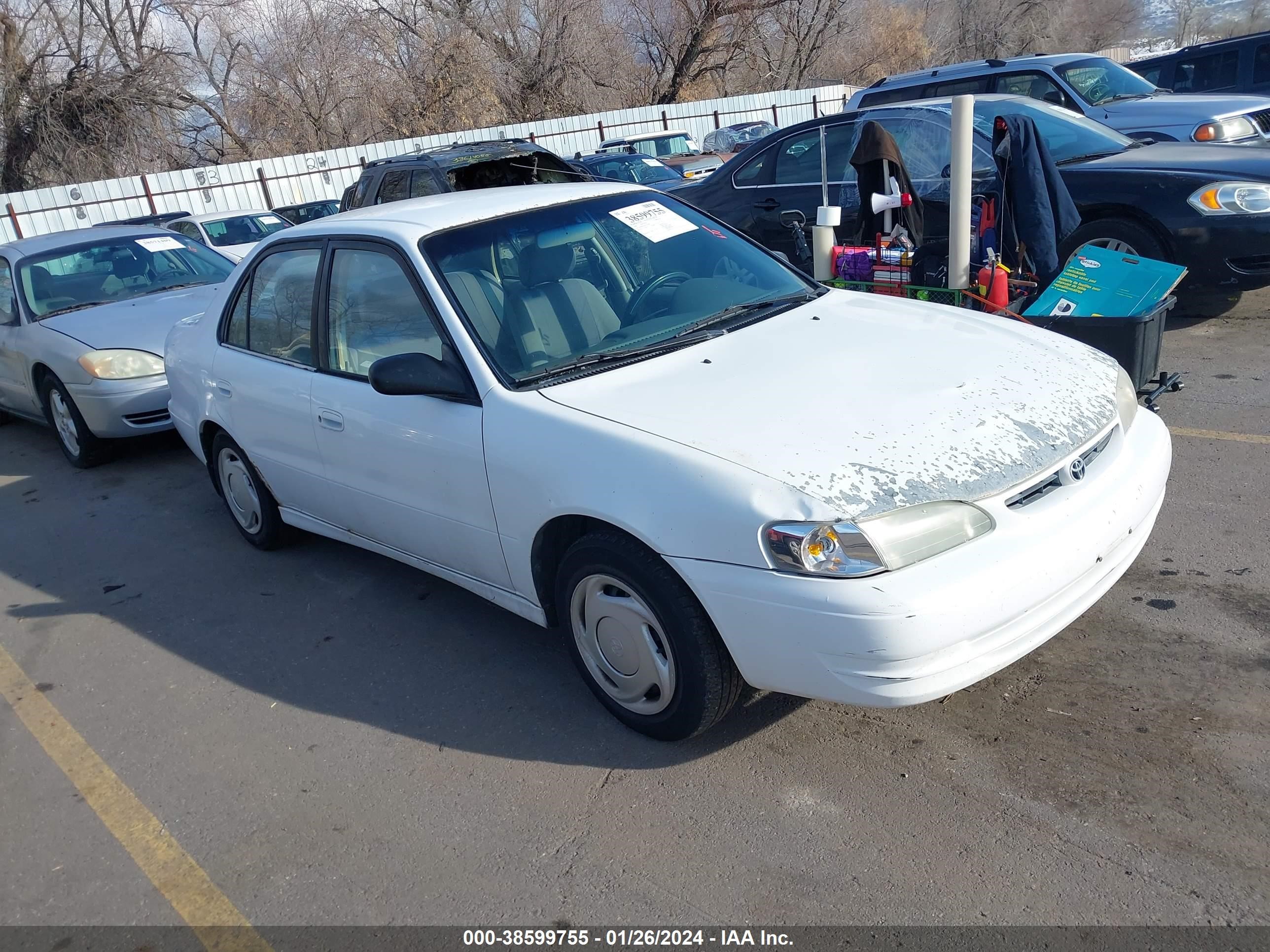 toyota corolla 2000 1nxbr12exyz377464