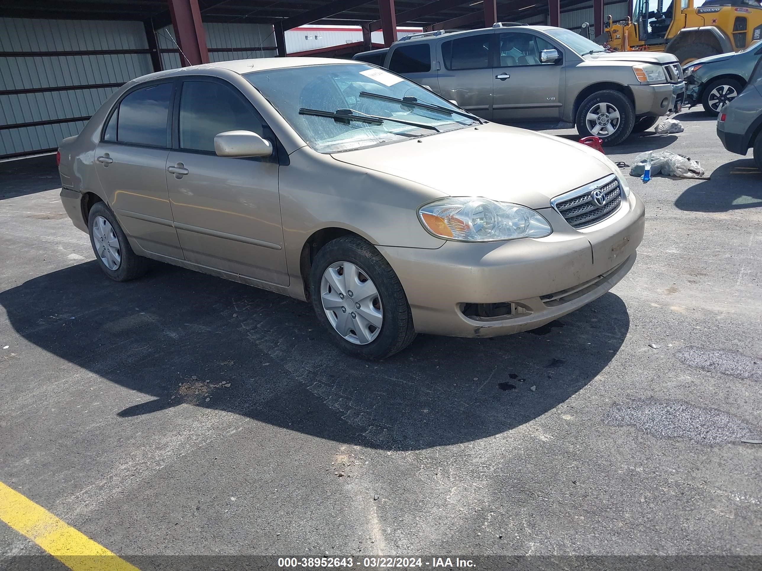 toyota corolla 2005 1nxbr30e25z345117