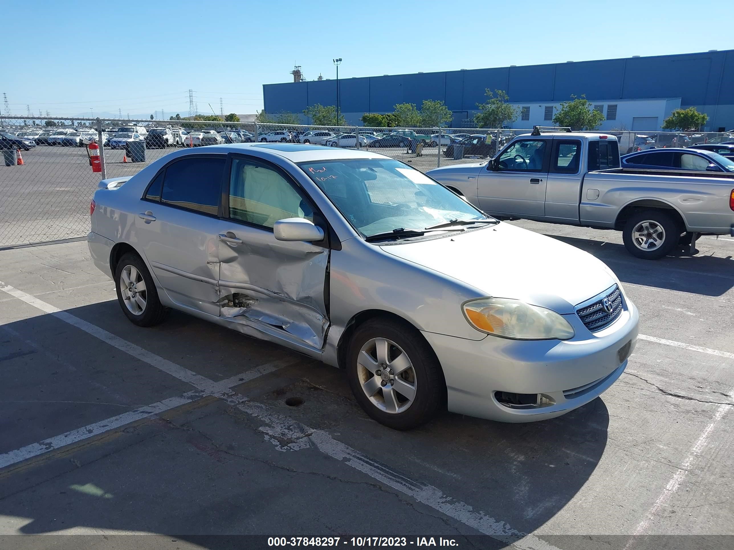 toyota corolla 2007 1nxbr30e27z828450