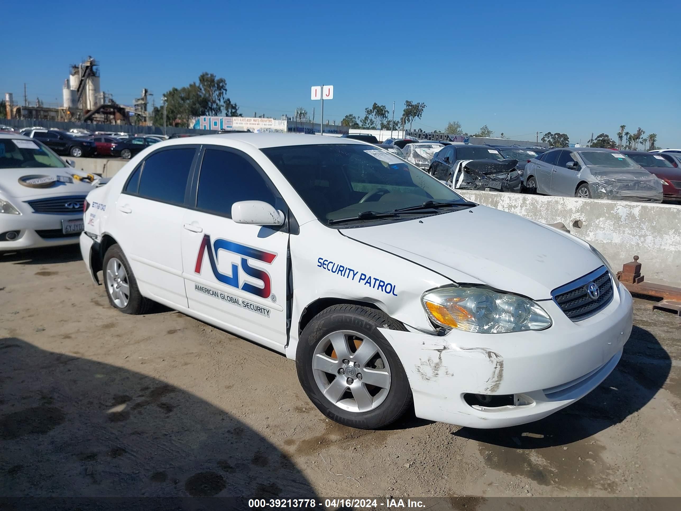 toyota corolla 2007 1nxbr30e47z896488