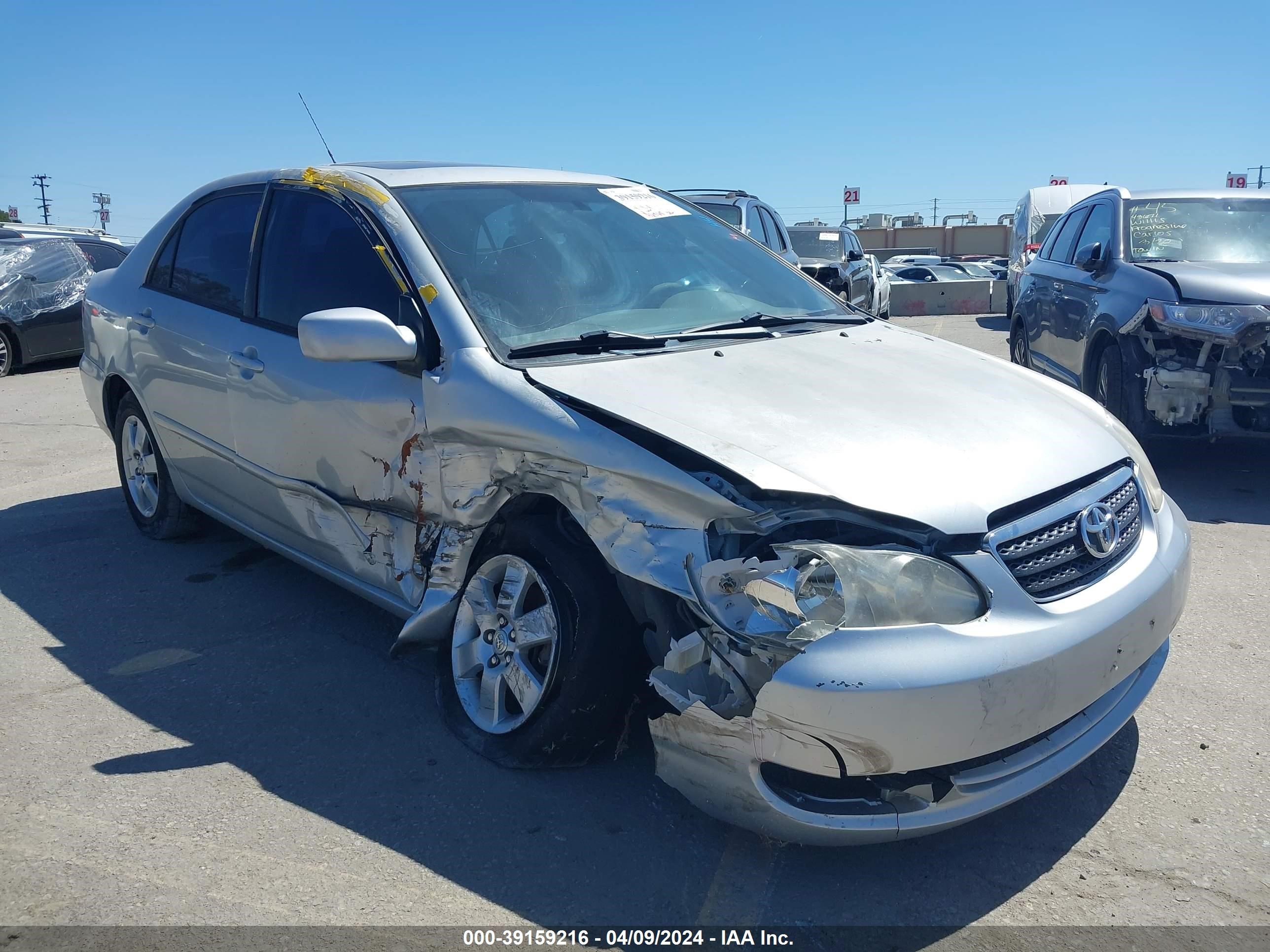 toyota corolla 2008 1nxbr30e48z008338